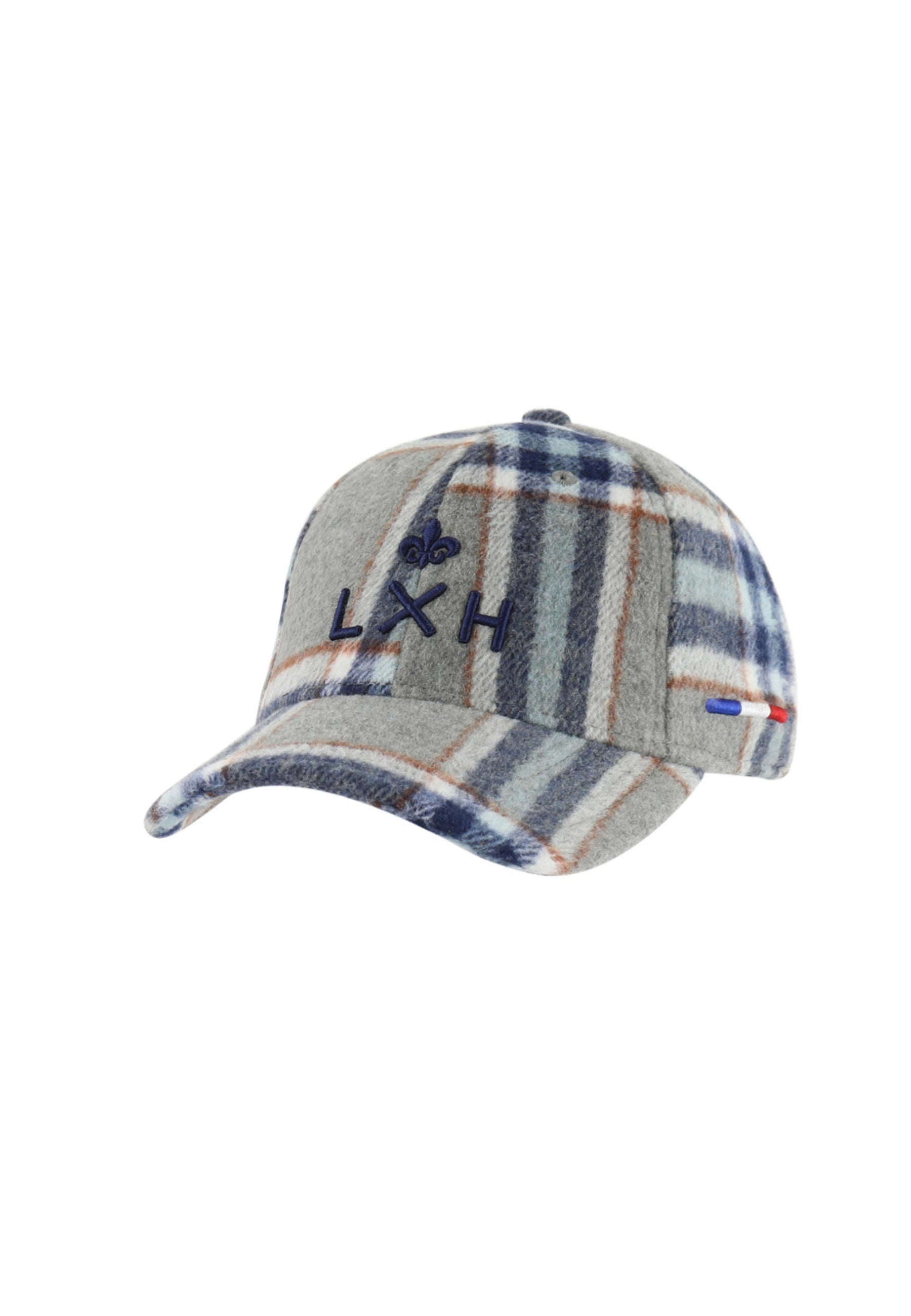 Casquette Tartan en Gris Caps LXH   