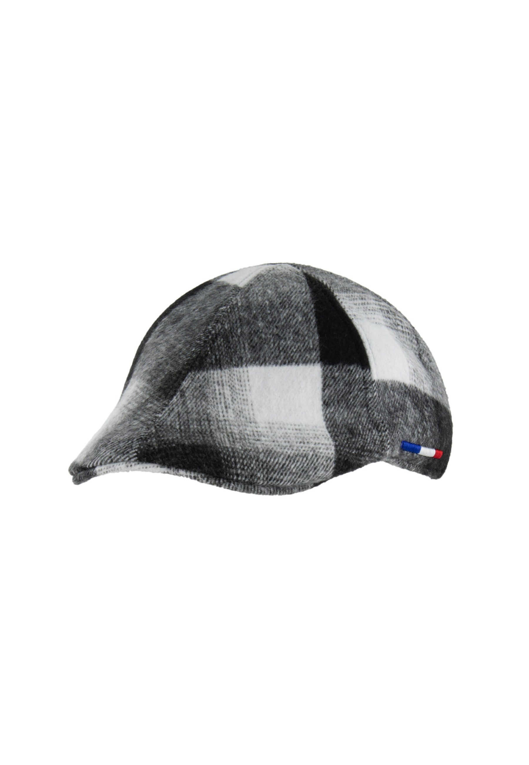 Bérêt Tartan Bicolor en Gris Bonnets LXH   