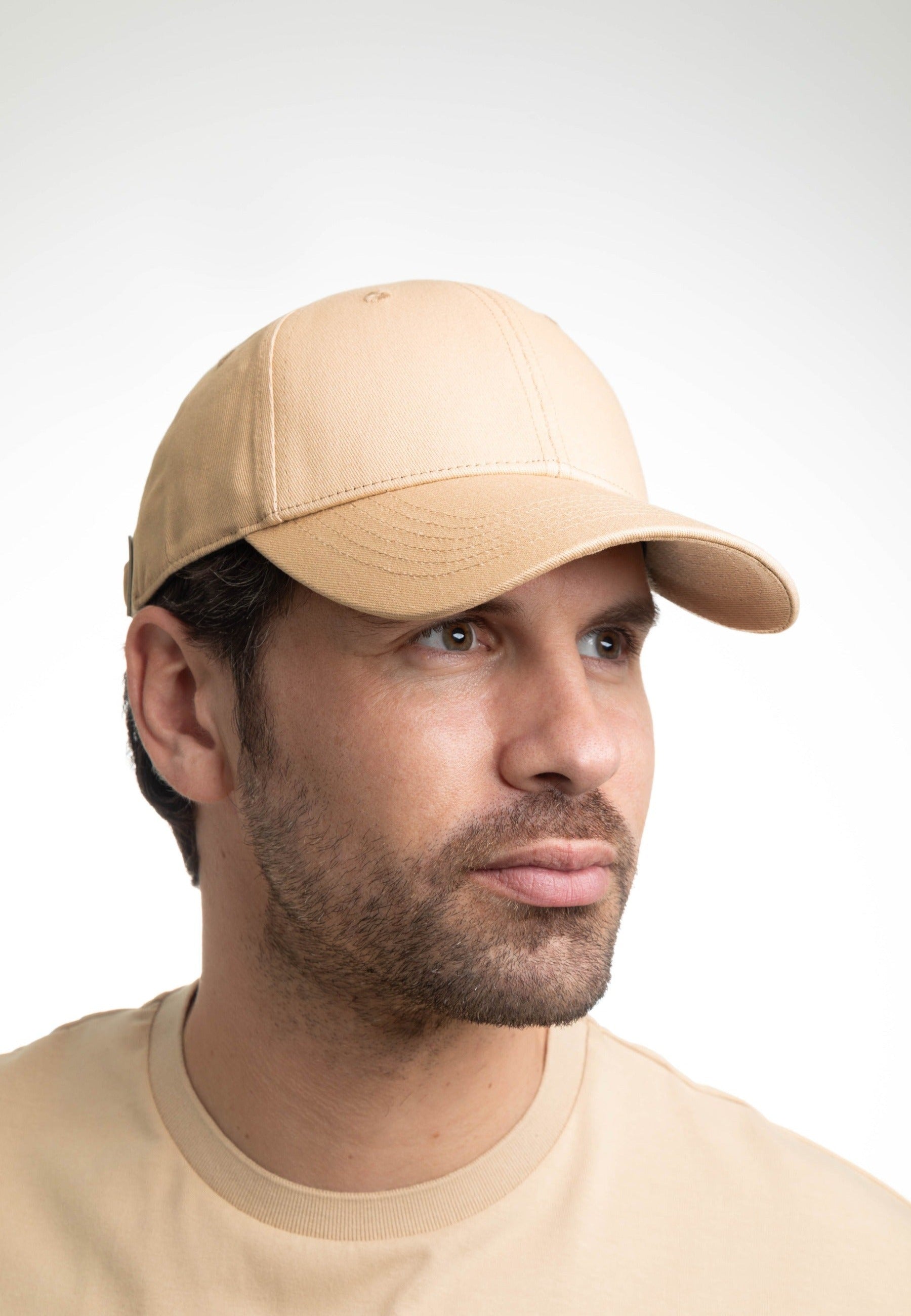 Casquette Coton - ADN en Beige Caps LXH   