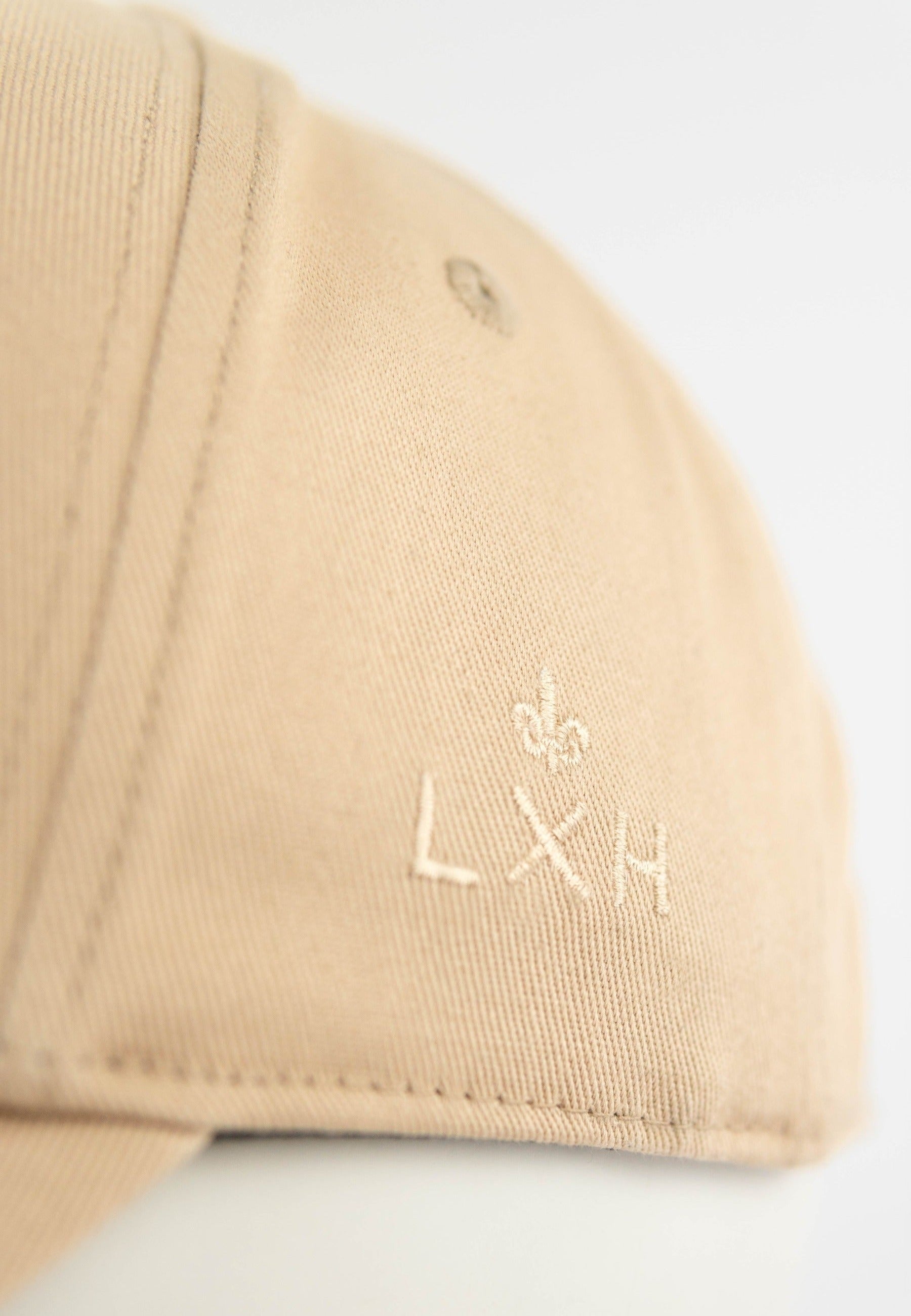 Casquette Coton - ADN en Beige Caps LXH   