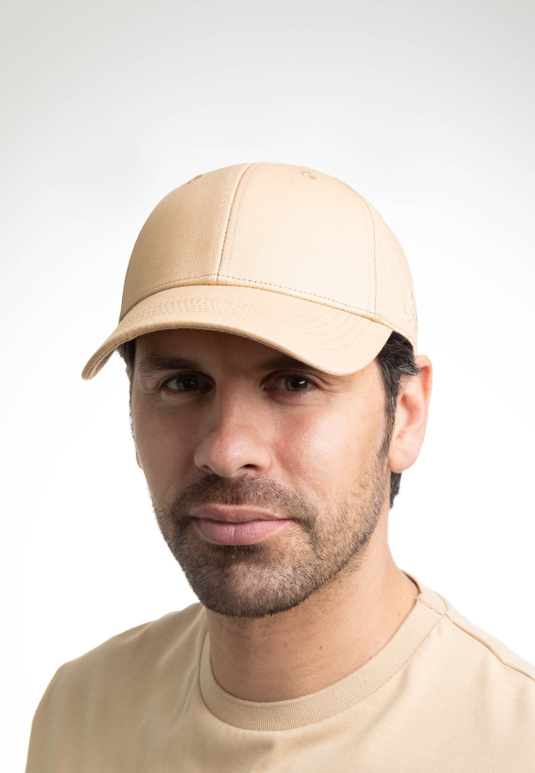 Casquette Coton - ADN en Beige Caps LXH   