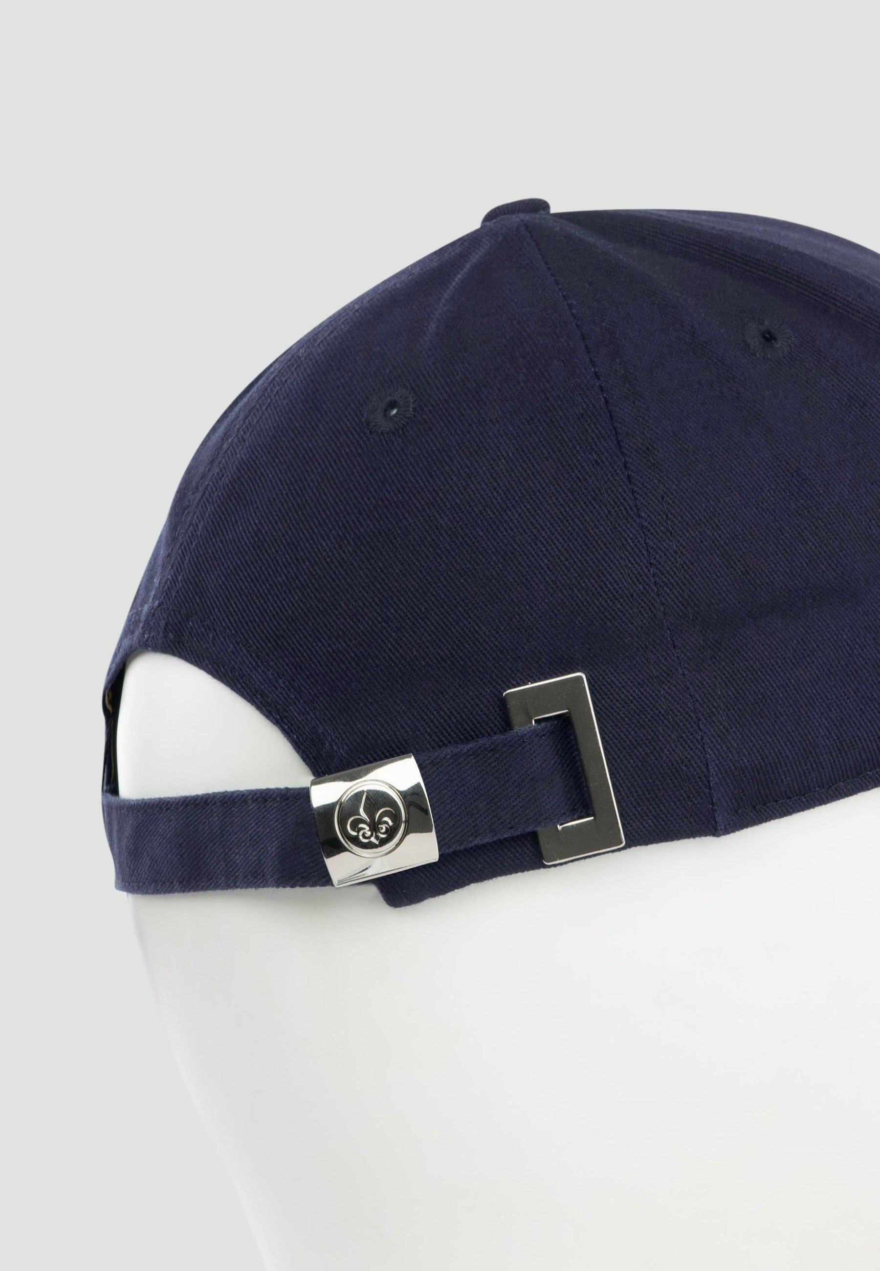 Casquette Coton - ADN en Bleu Marine Caps LXH   