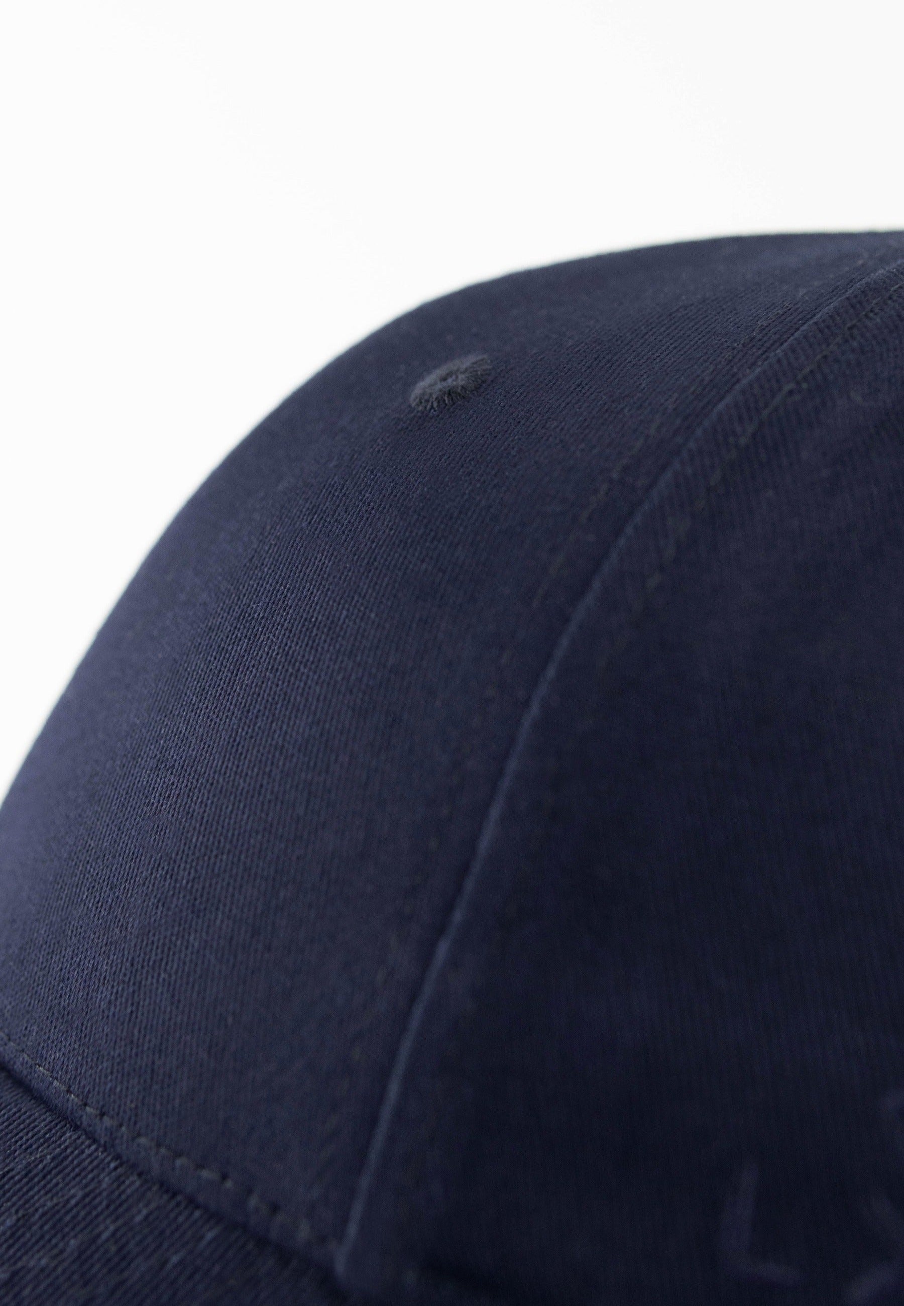 Casquette Coton - ADN en Bleu Marine Caps LXH   