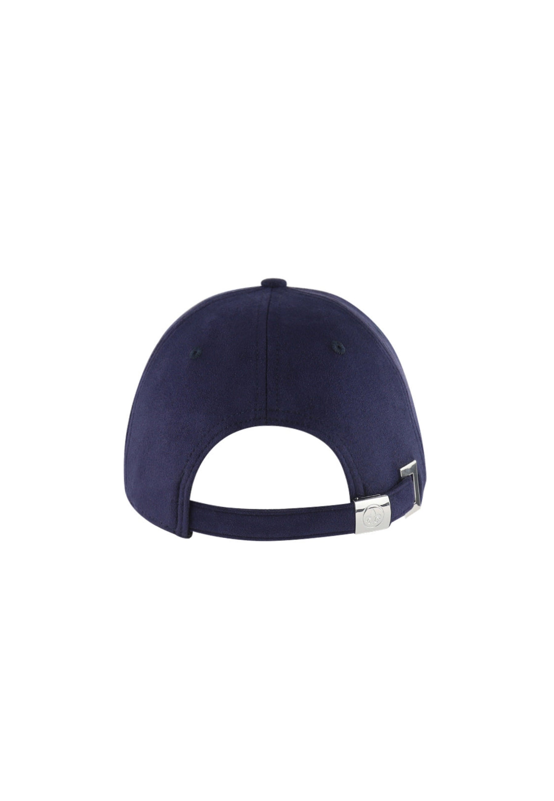 Casquette Suédine en Bleu Marine Caps LXH   