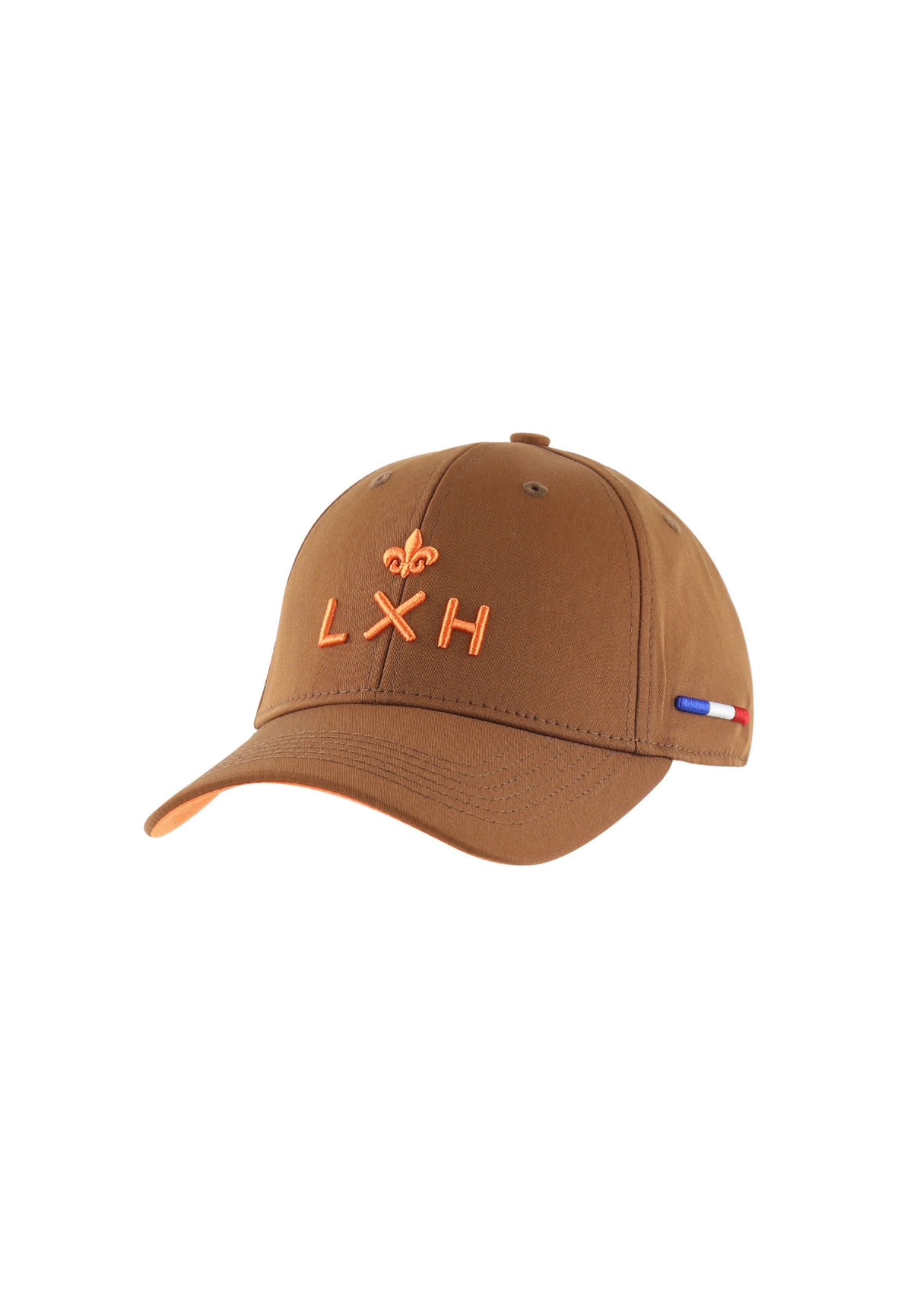 Casquette Coton Pop en Marron Caps LXH   