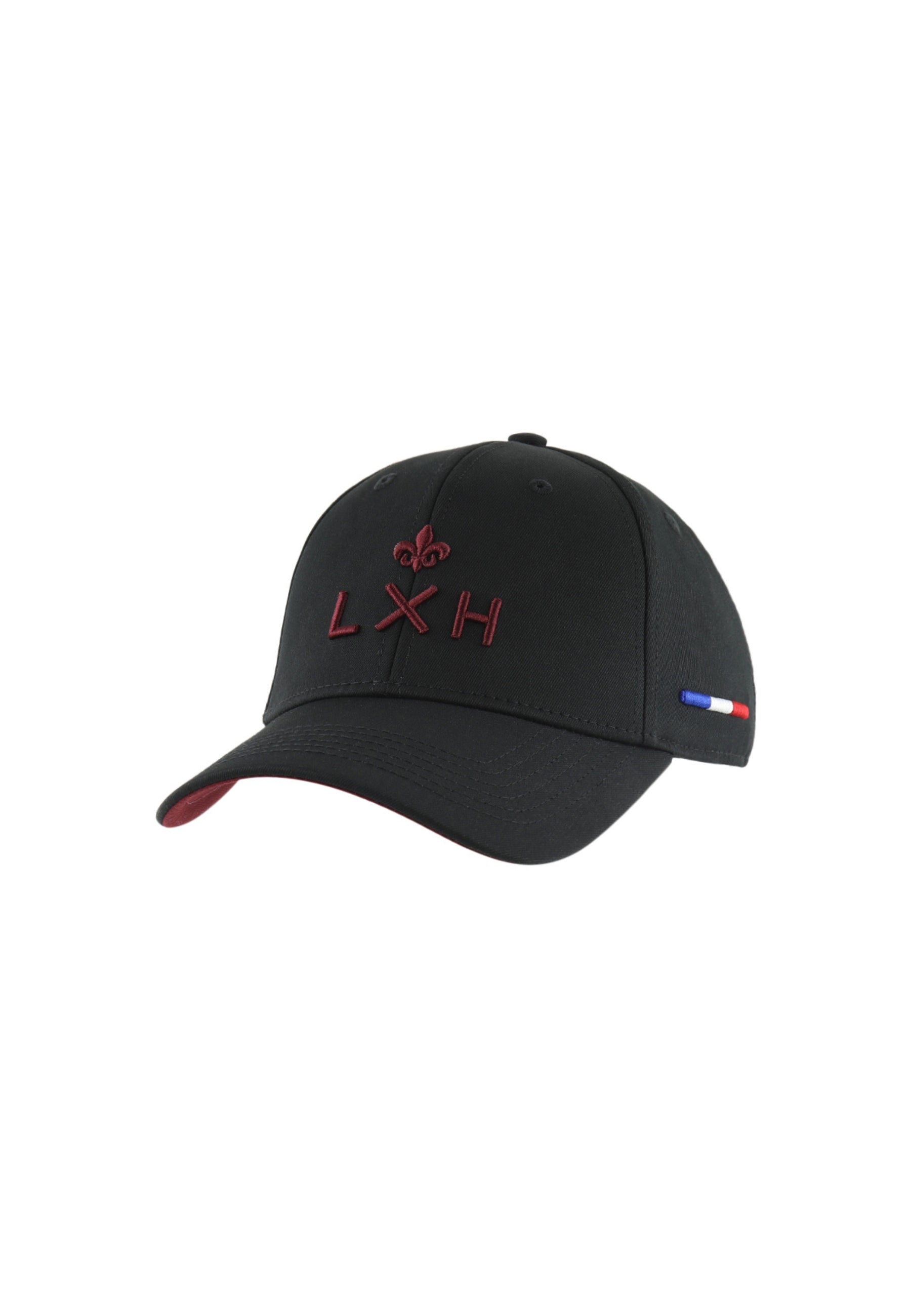 Casquette Coton Pop en Noir Caps LXH   