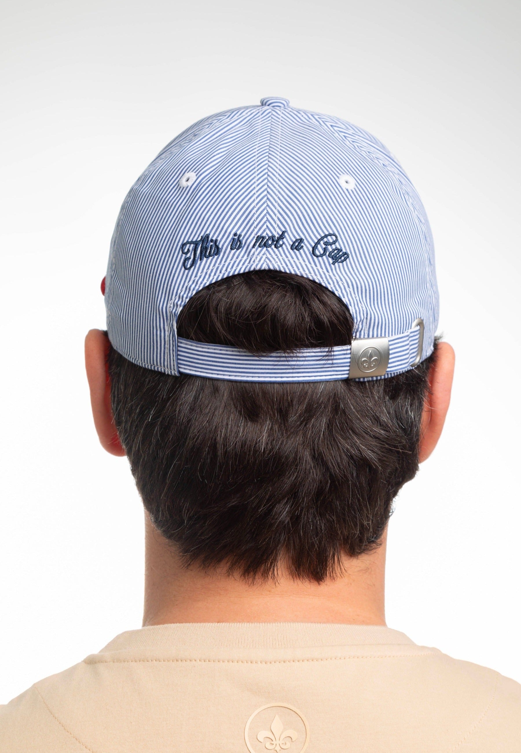 Casquette Ramatuelle en Blanche / Bleu Marine Caps LXH   