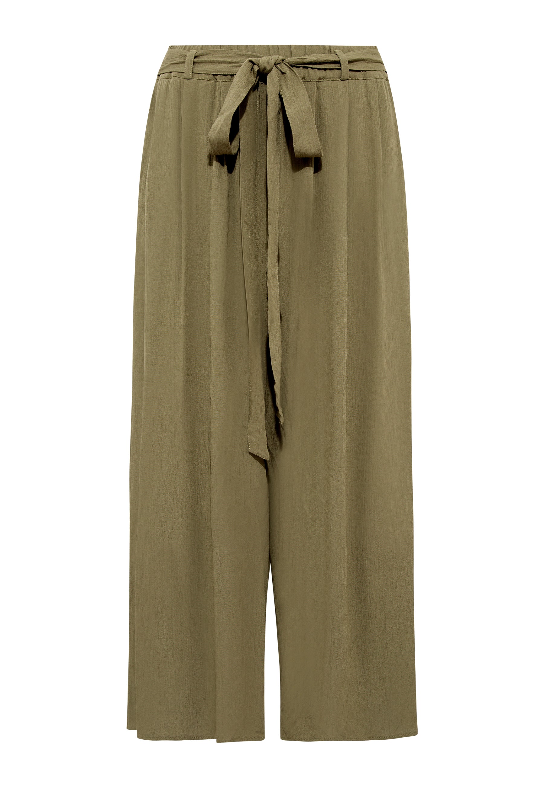 Woven Pants in Deep Lichen Green Pantalon Mavi   