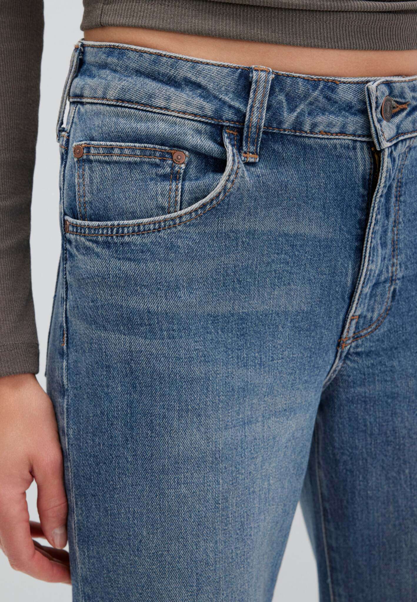 Ibiza en jeans Mid Shaded 90S Mavi