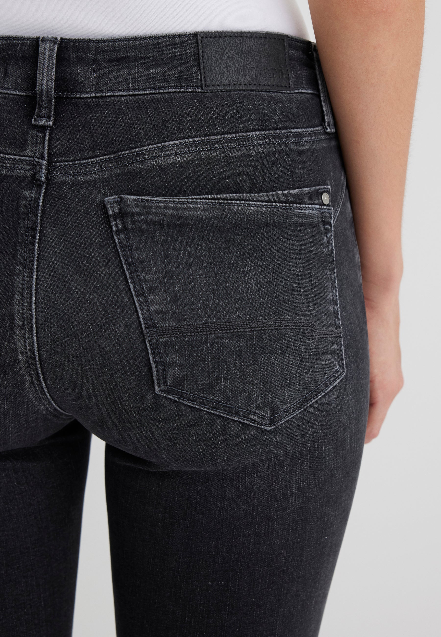 Sophie en smoke brushed glam jeans Mavi