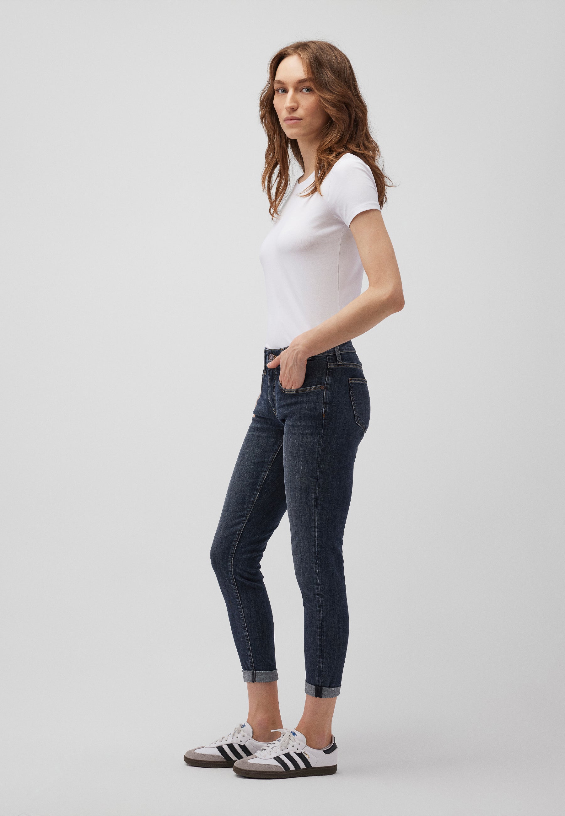 Lexy in Smoky Blue Memory Everyday Jeans Mavi   