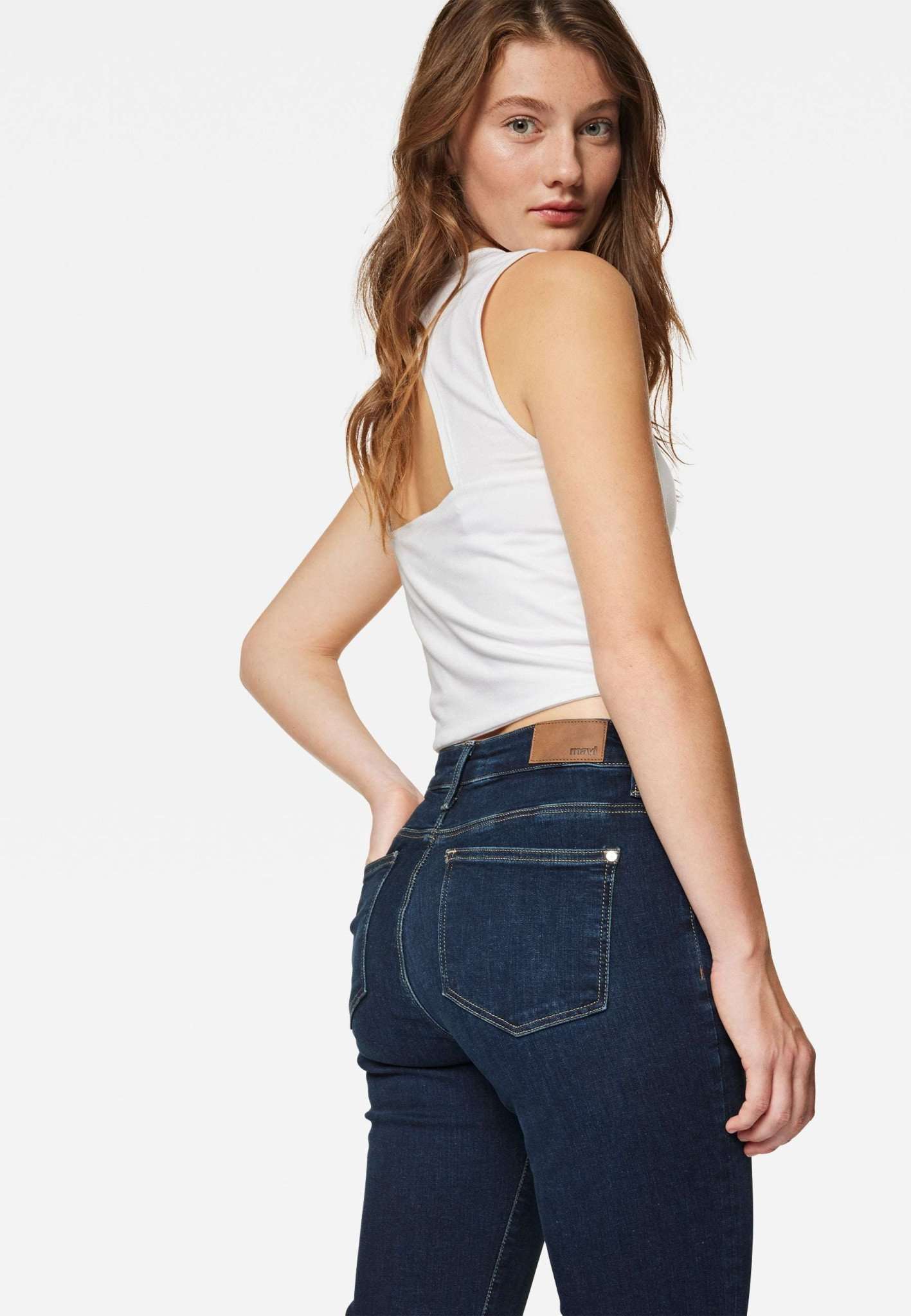 Kendra en jeans Deep Shaded Glam Mavi   