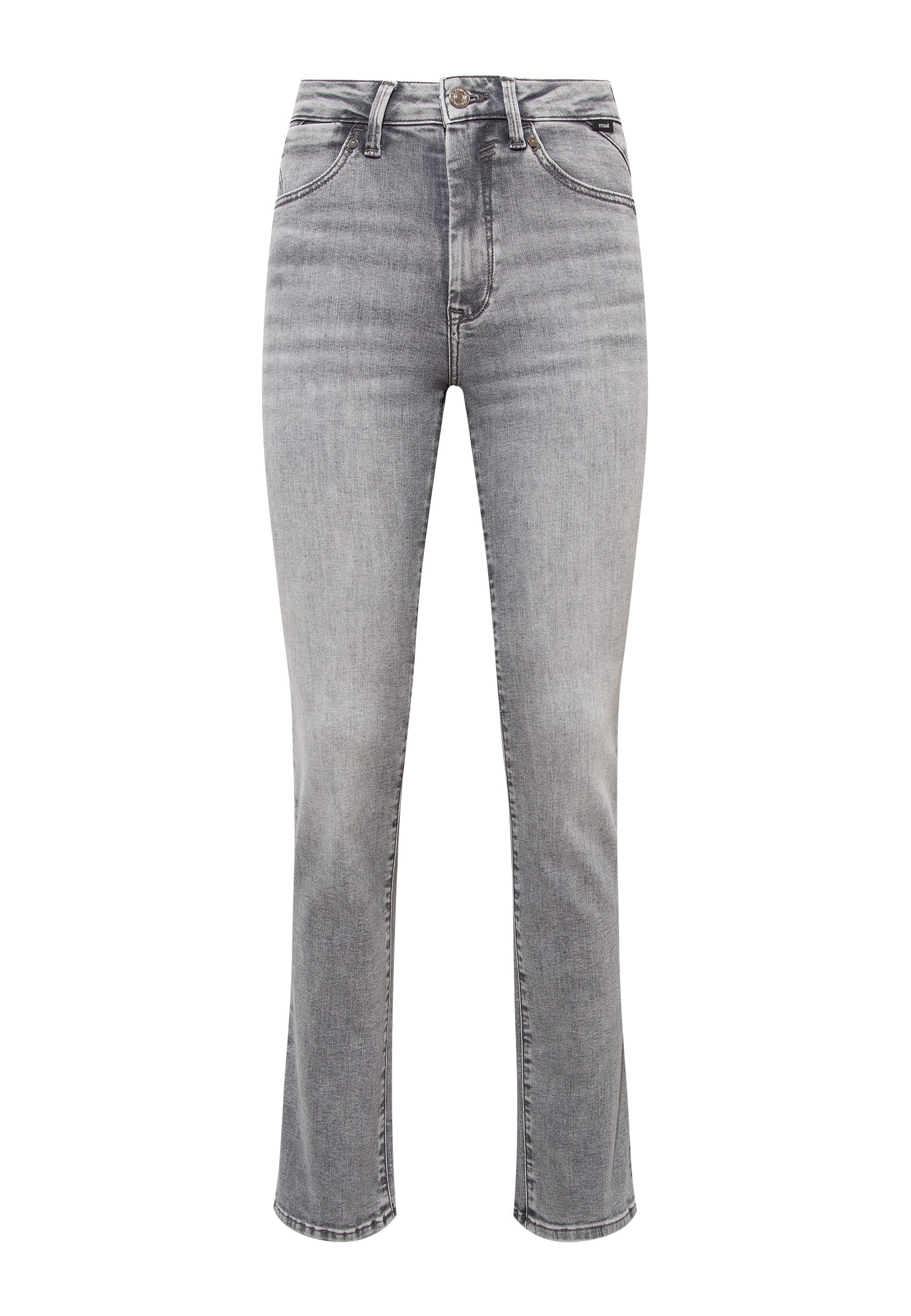 Kendra in Grey Brushed Glam Jeans Mavi