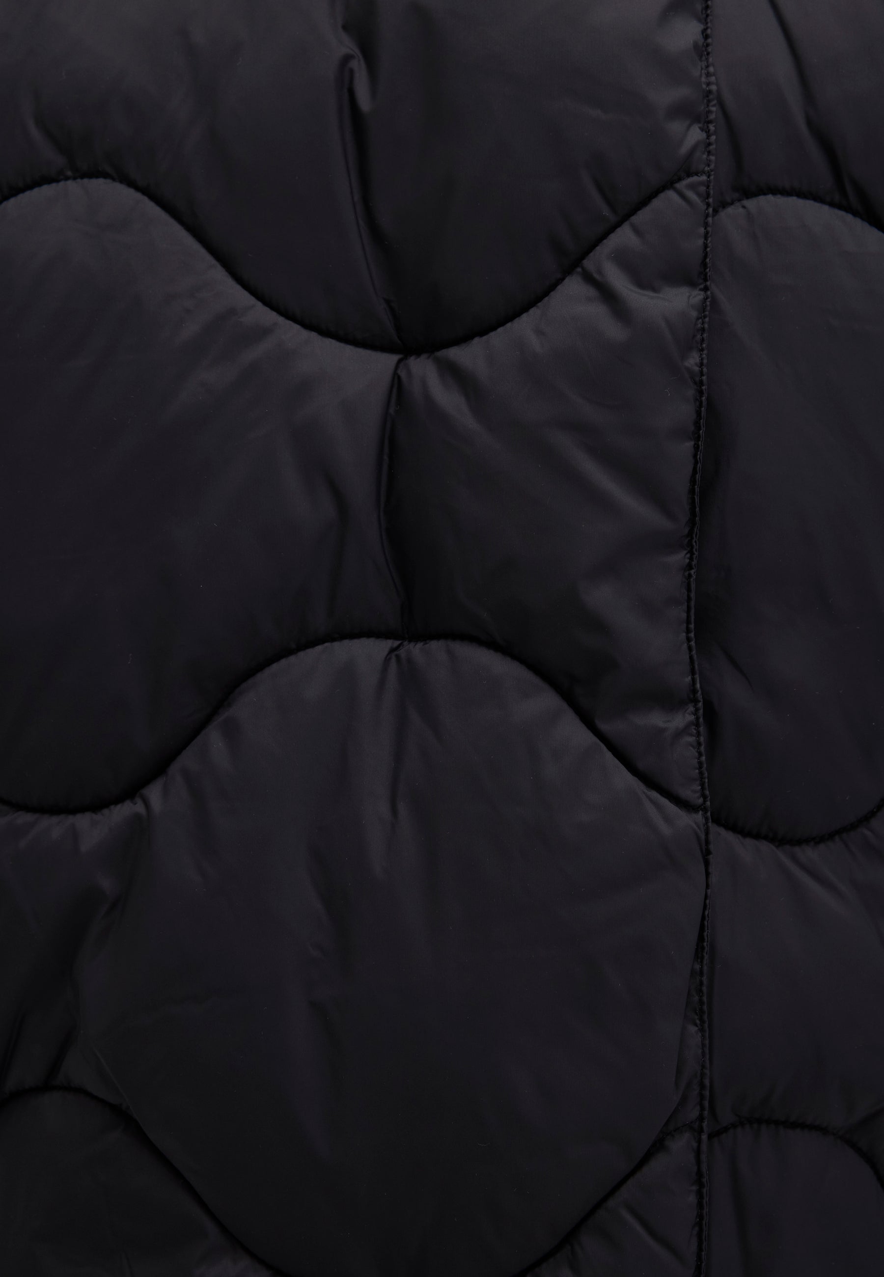 High Collar Jacket in Black Vestes Mavi