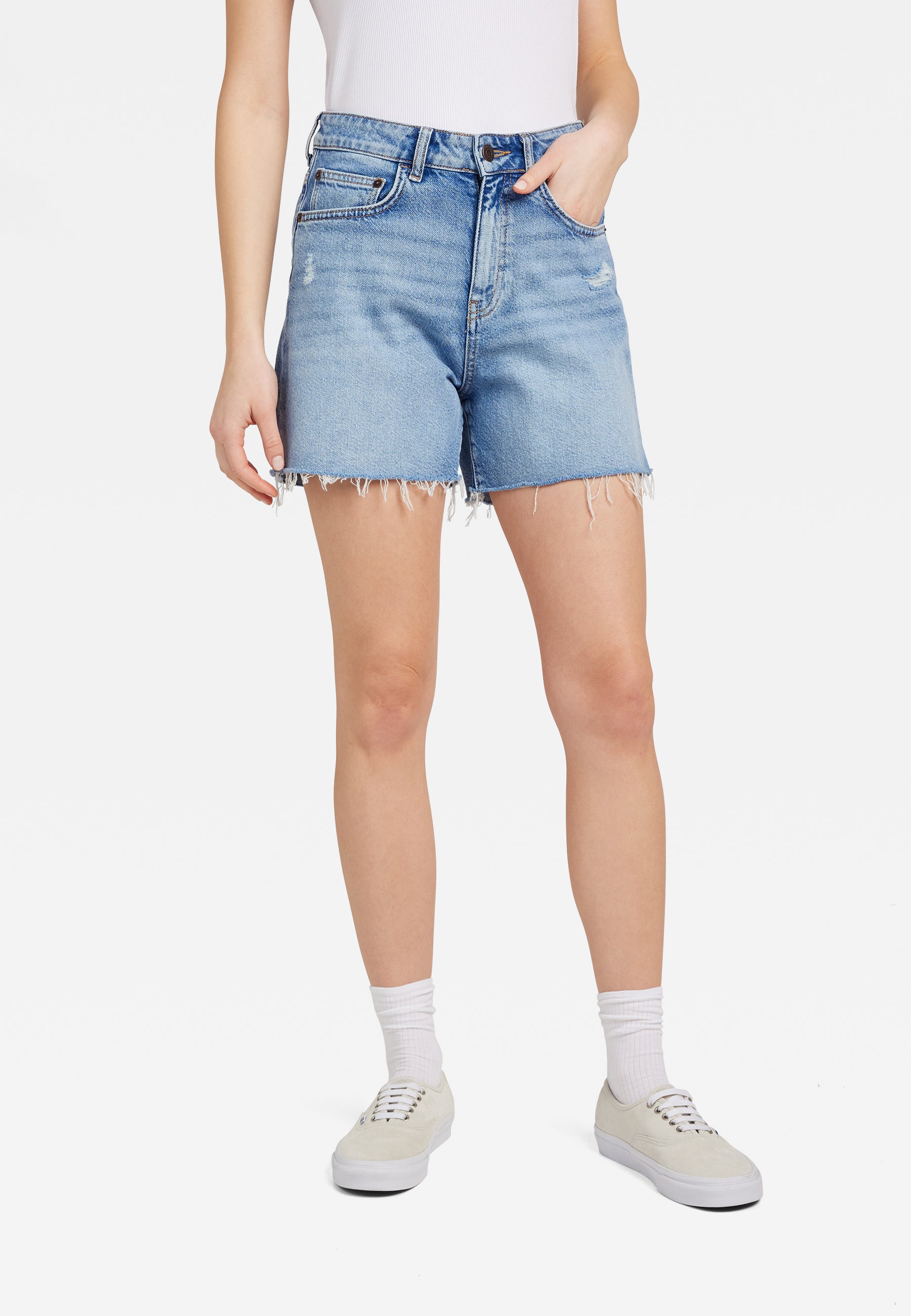 Millie en short en jean Mid Shaded 90S Mavi   