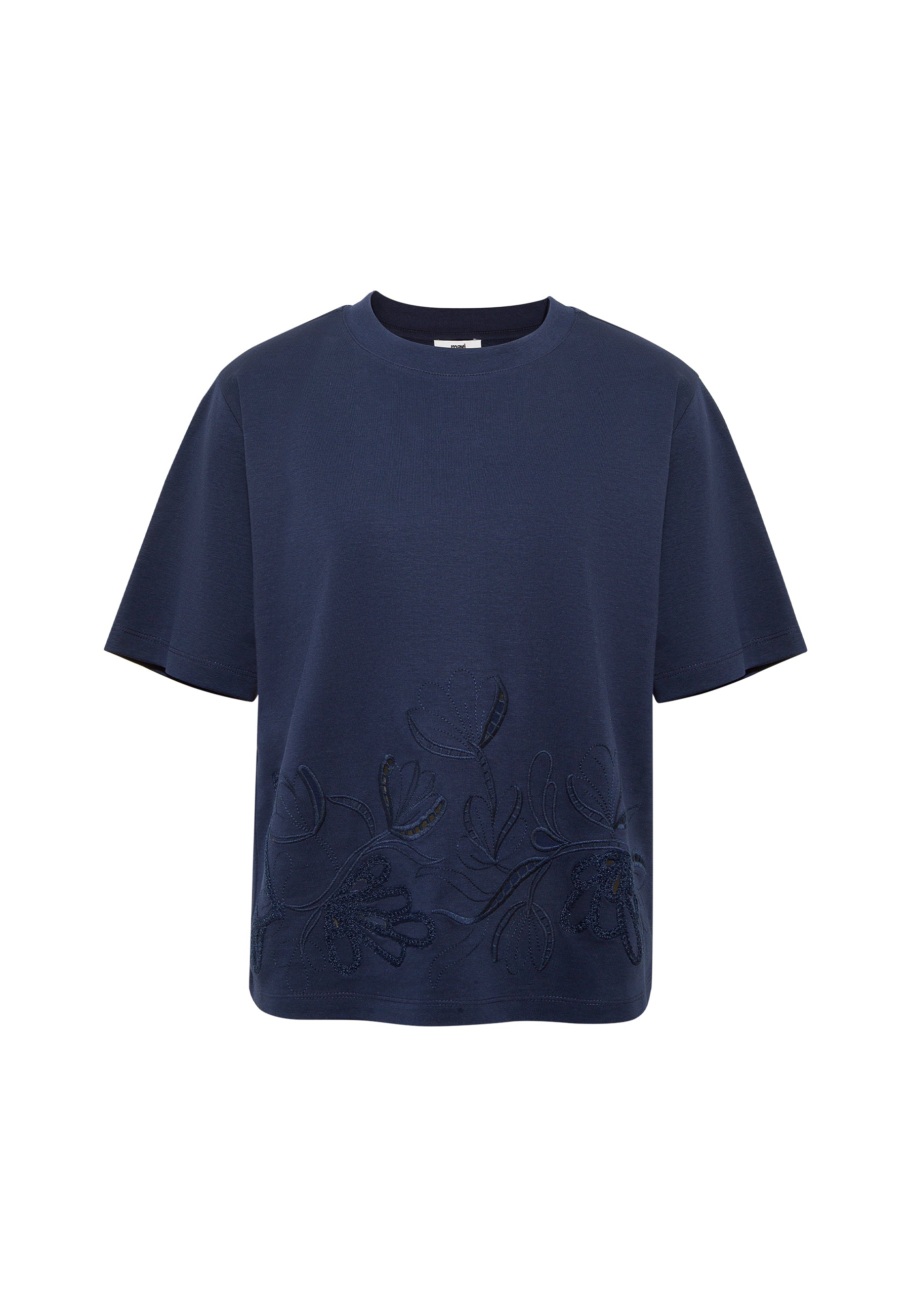 T-shirt à manches courtes en jersey tendance, couleur bleu marine Blazer T-Shirts Mavi