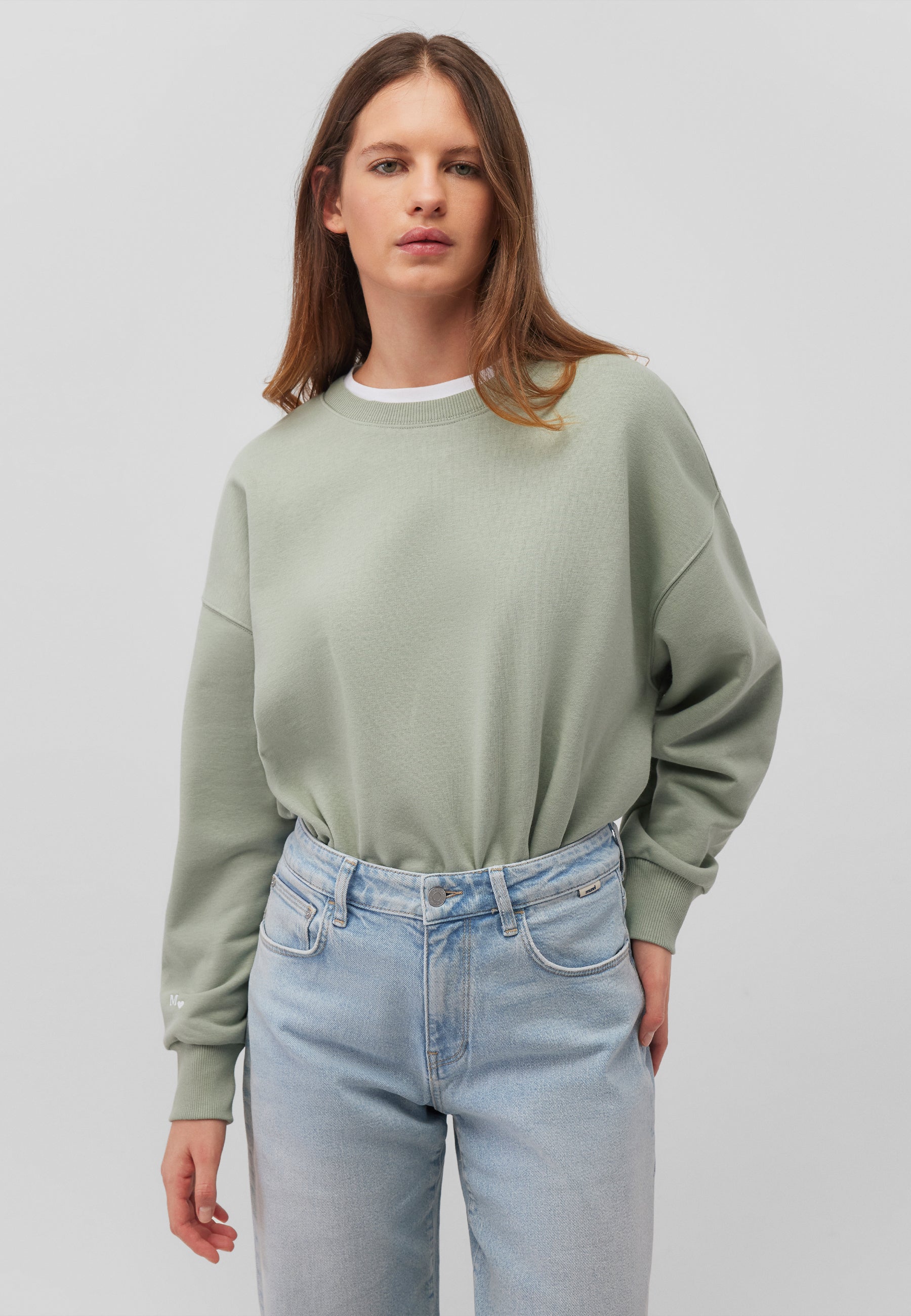 Sweat-shirt ras du cou dans Lily Pad