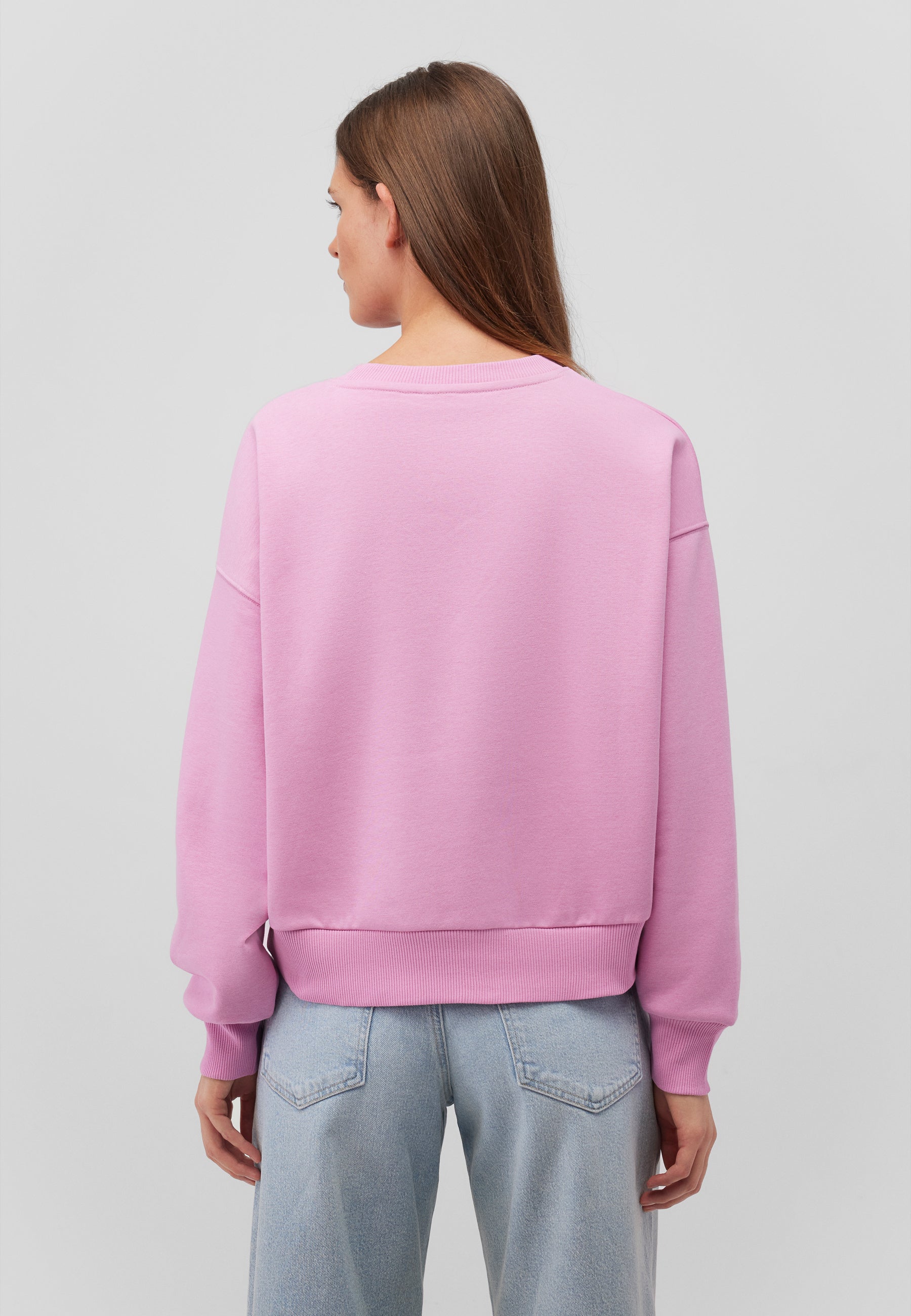 Sweatshirt ras du cou en moonlite mauve Sweatshirts Mavi