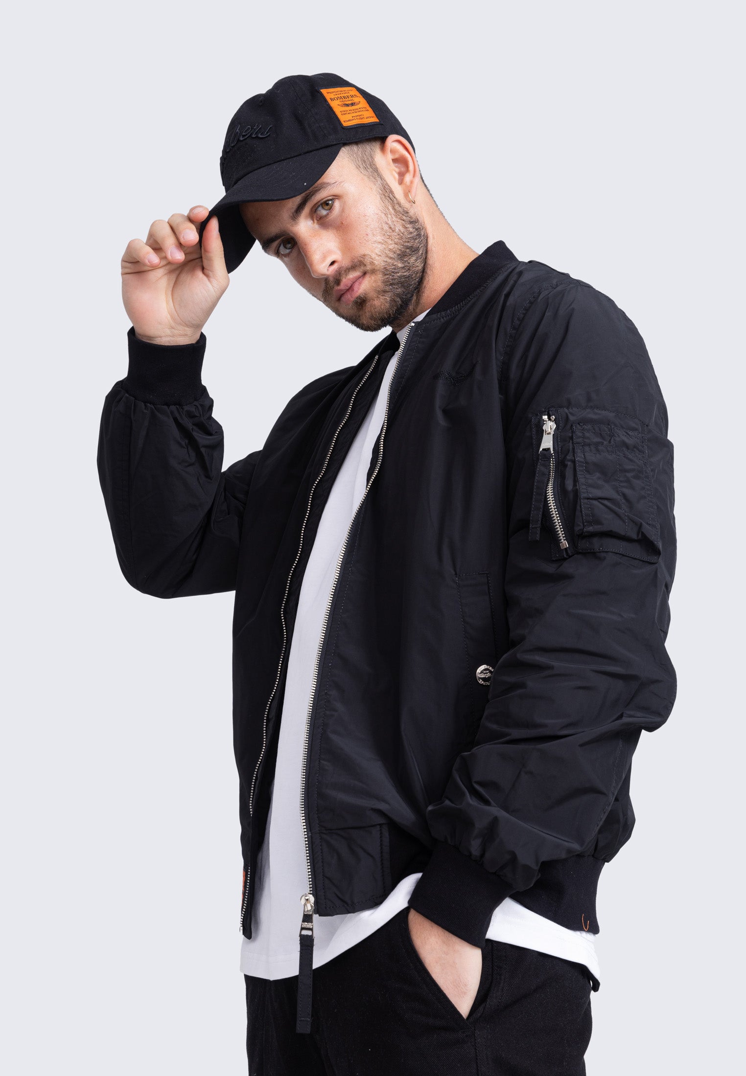 MA1 M Bomber in Black Vestes Bombers Original   