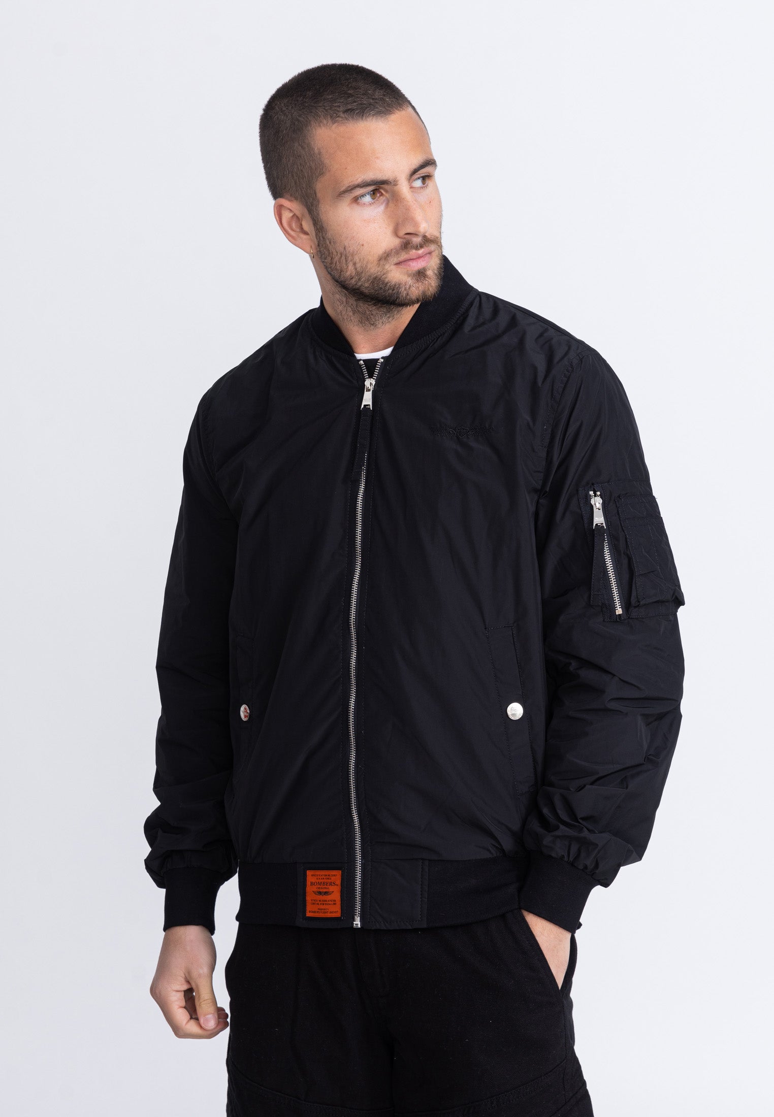 MA1 M Bomber in Black Vestes Bombers Original   