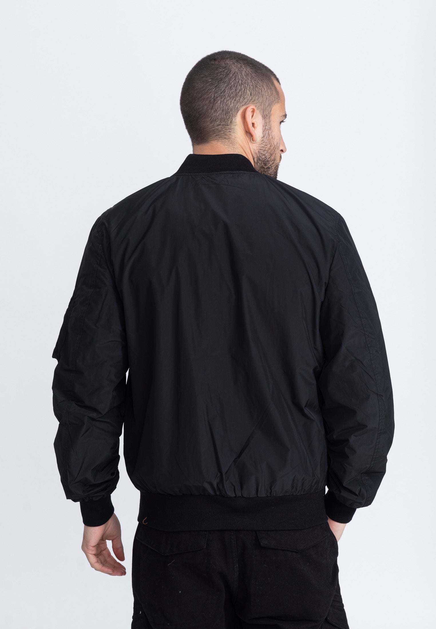 MA1 M Bomber in Black Vestes Bombers Original   