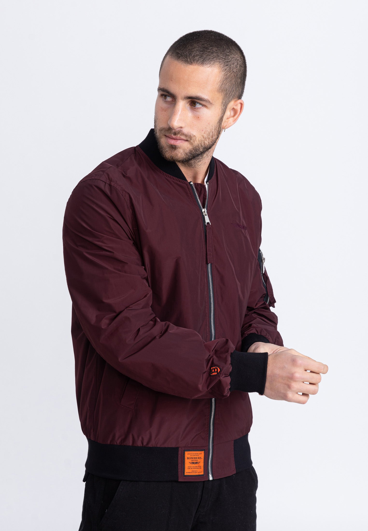 MA1 M Bomber en Bourgogne Vestes Bombers Original   