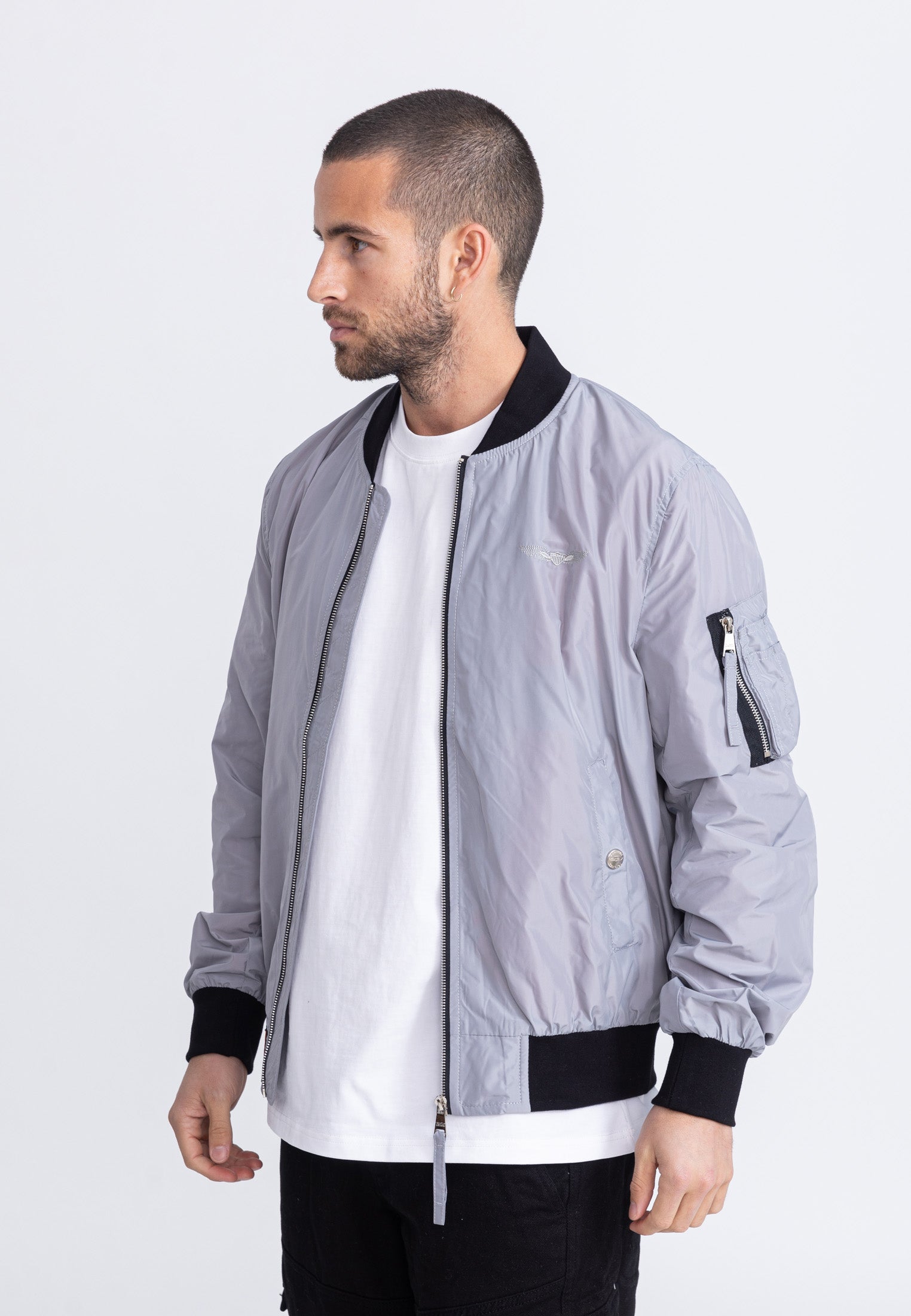 MA1 M Bomber dans L.Grey Vestes Bombers Original   