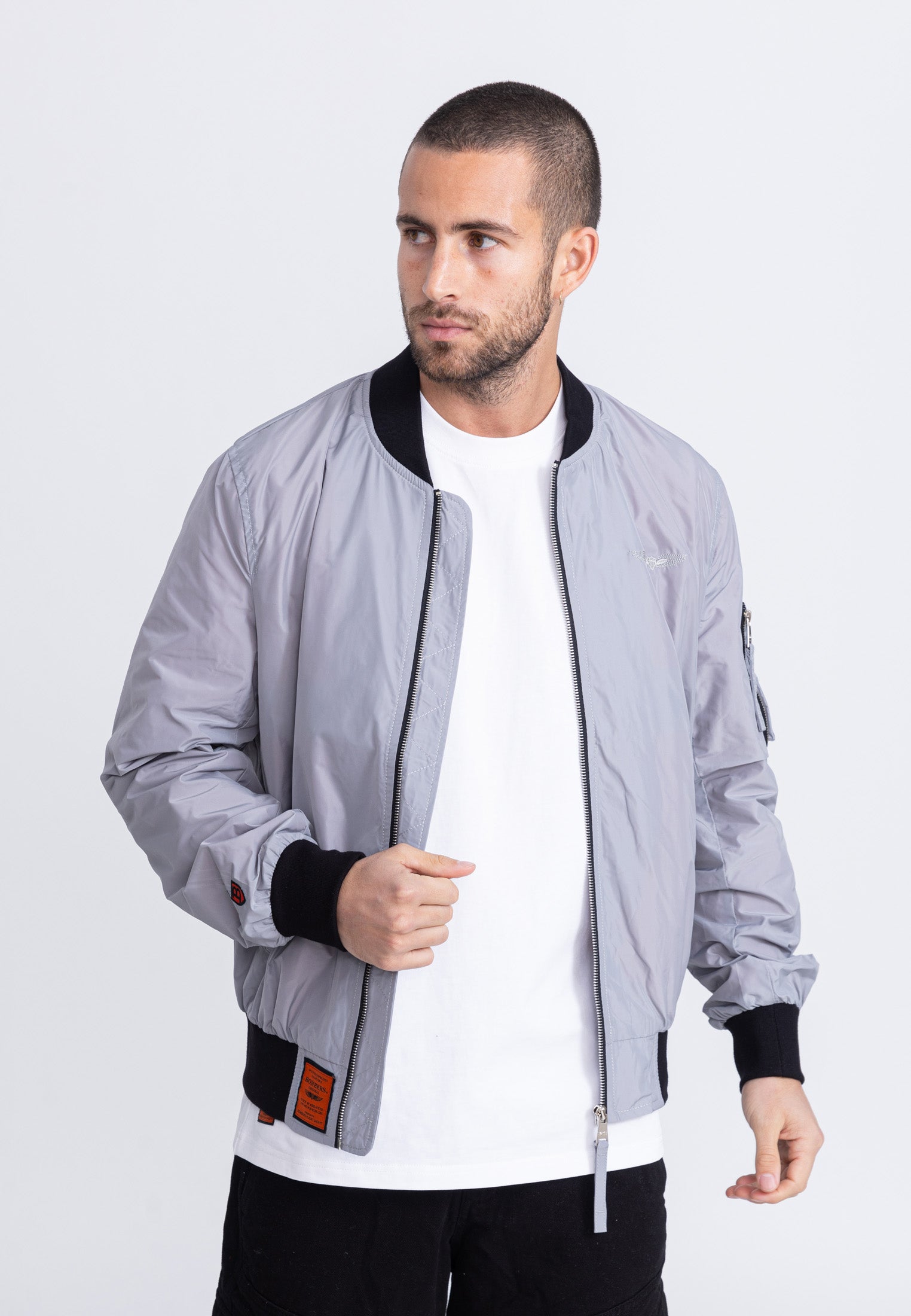 MA1 M Bomber dans L.Grey Vestes Bombers Original   