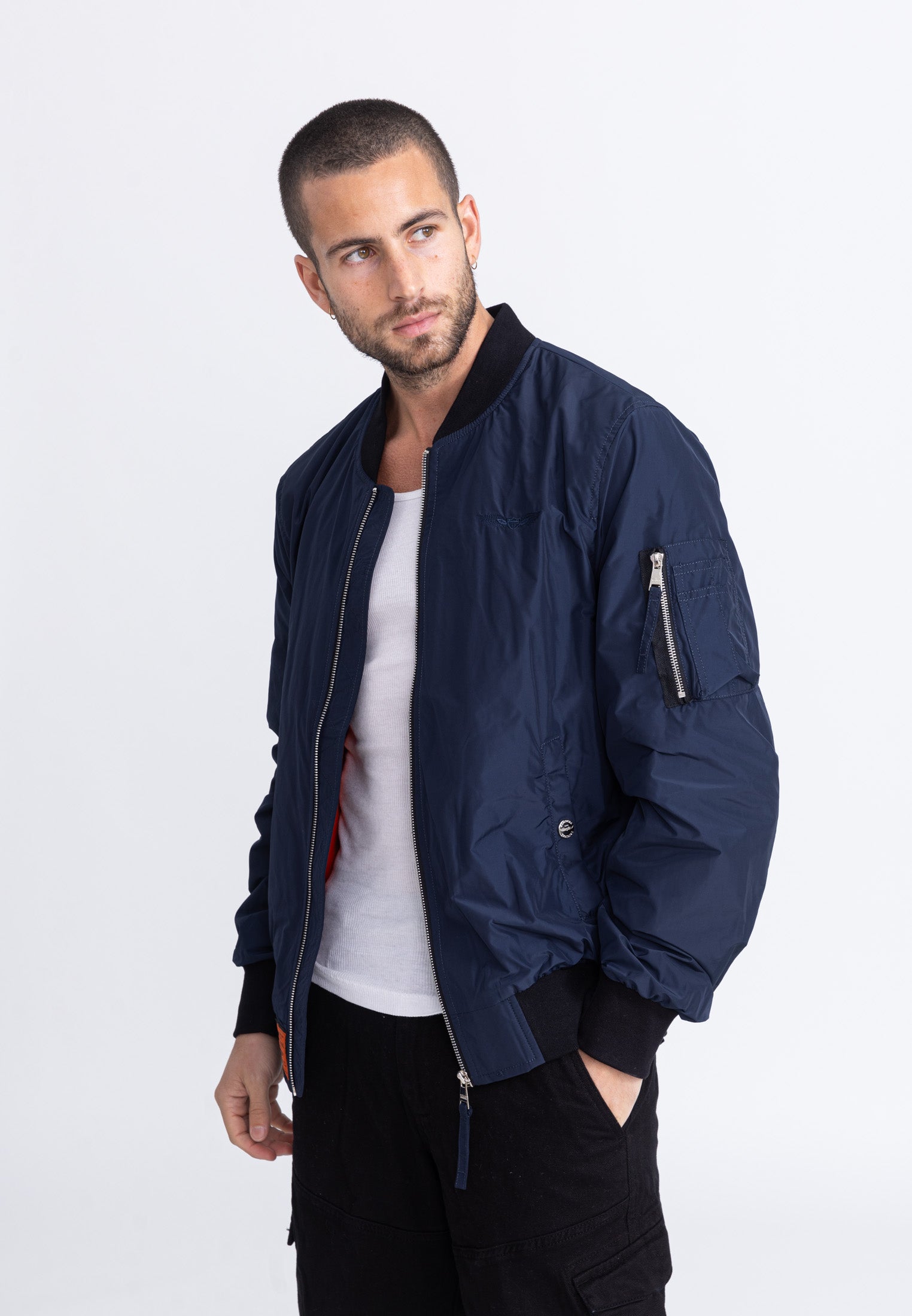 MA1 M Bomber in Navy Vestes Bombers Original   