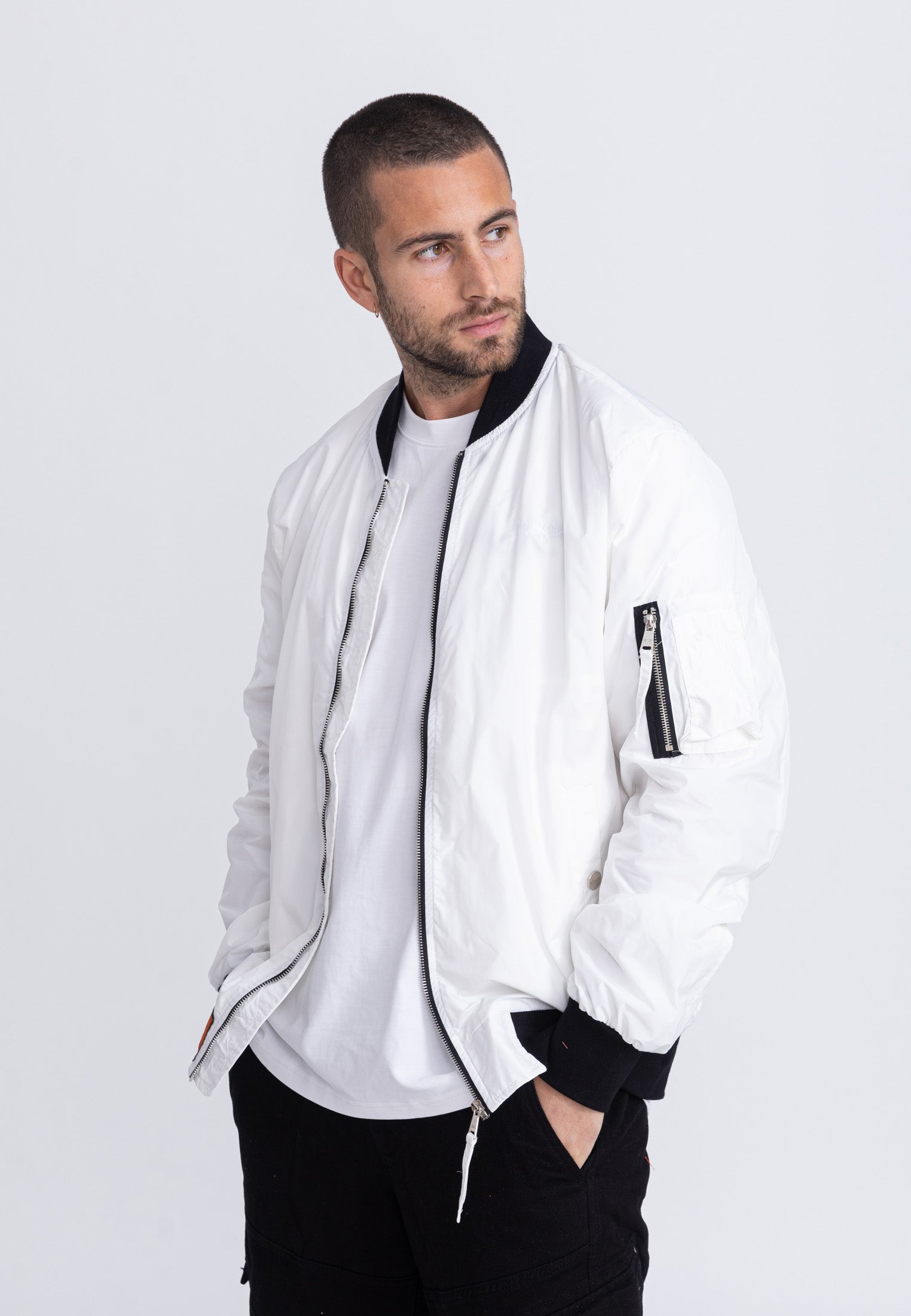 MA1 M Bomber dans Vestes blanches Bombers Original   