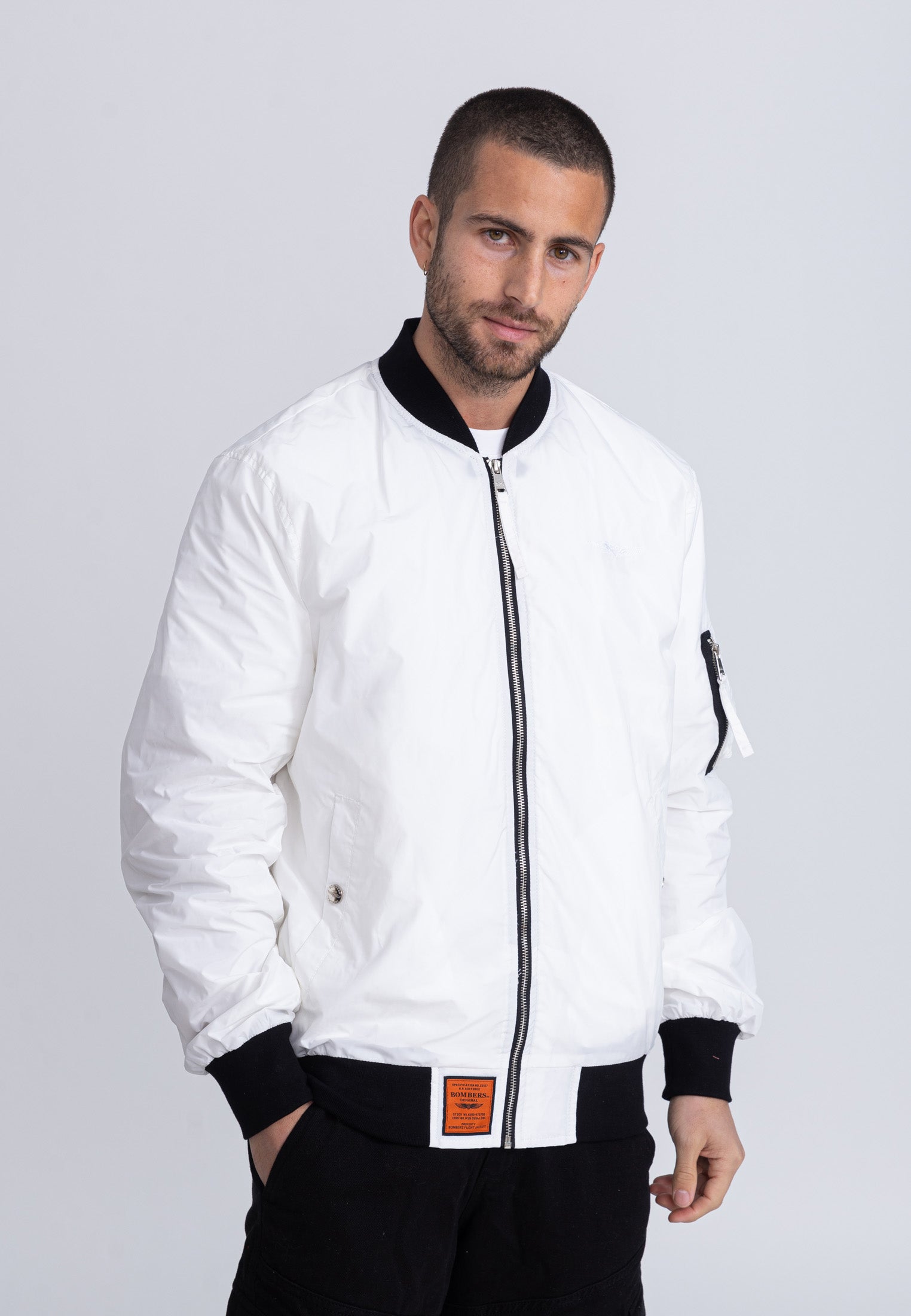 MA1 M Bomber dans Vestes blanches Bombers Original   