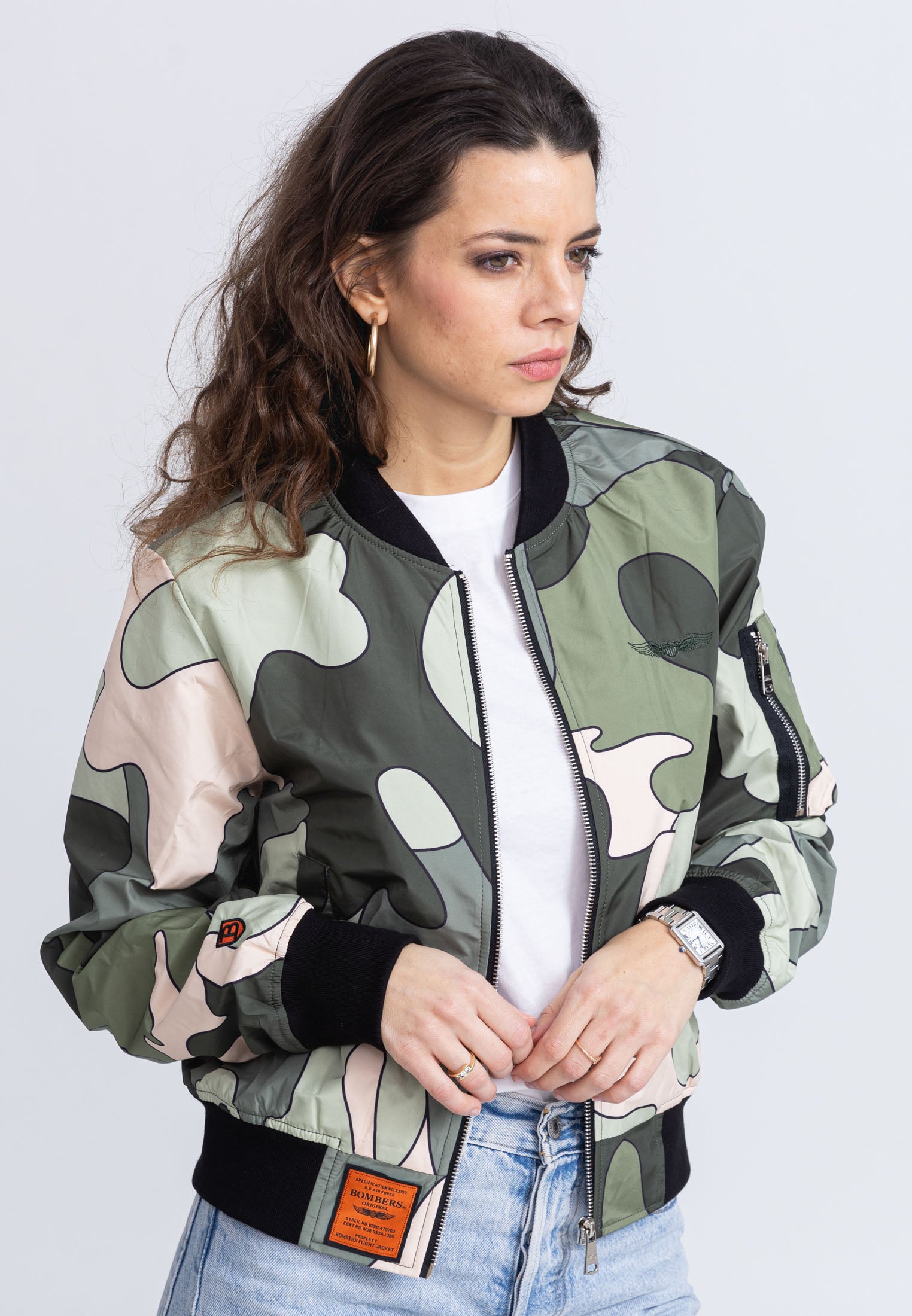 MA1 W blouson bomber camo/kaki Bombers Original   