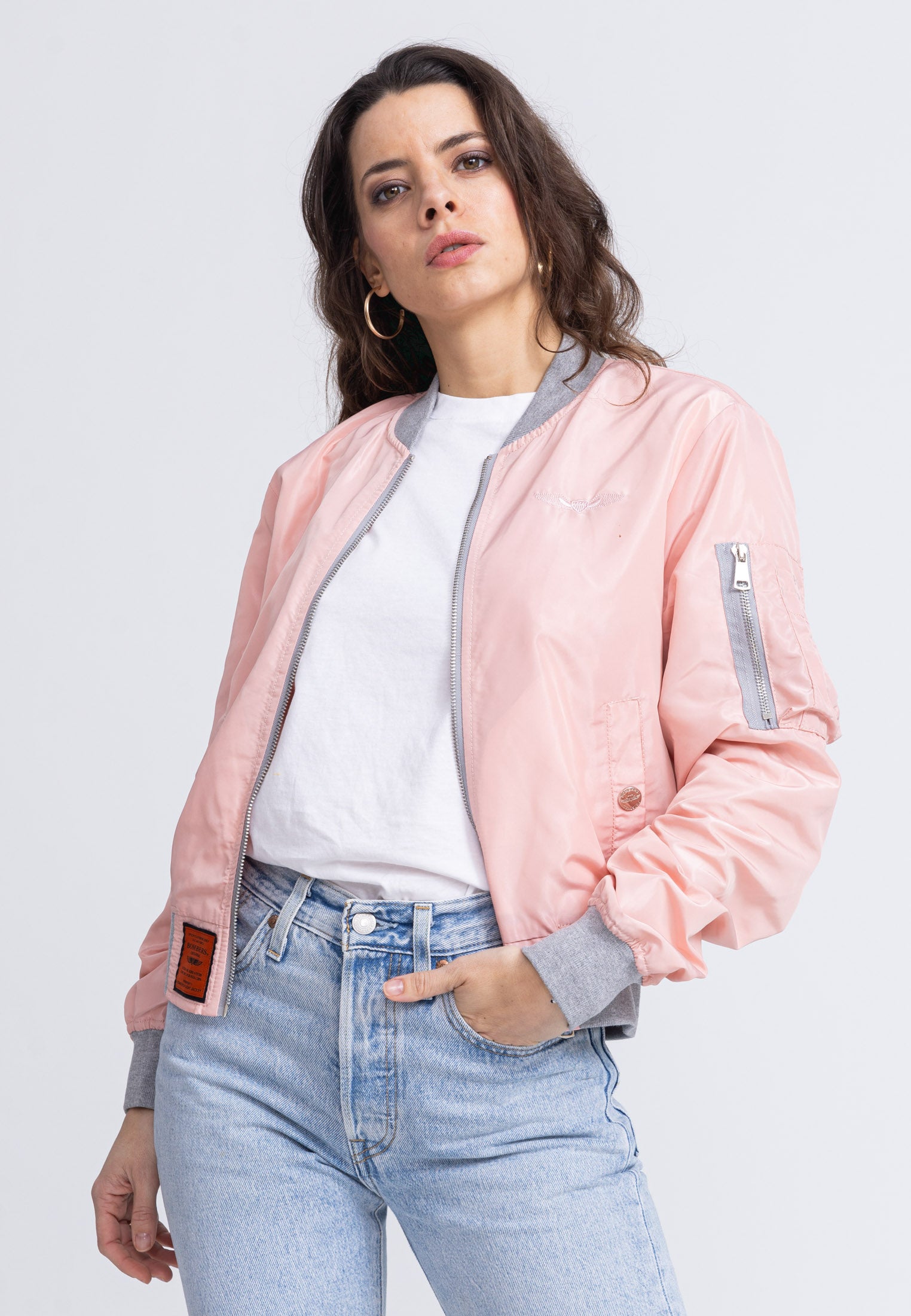 MA1 W Bomber in L.Pink Vestes Bombers Original   