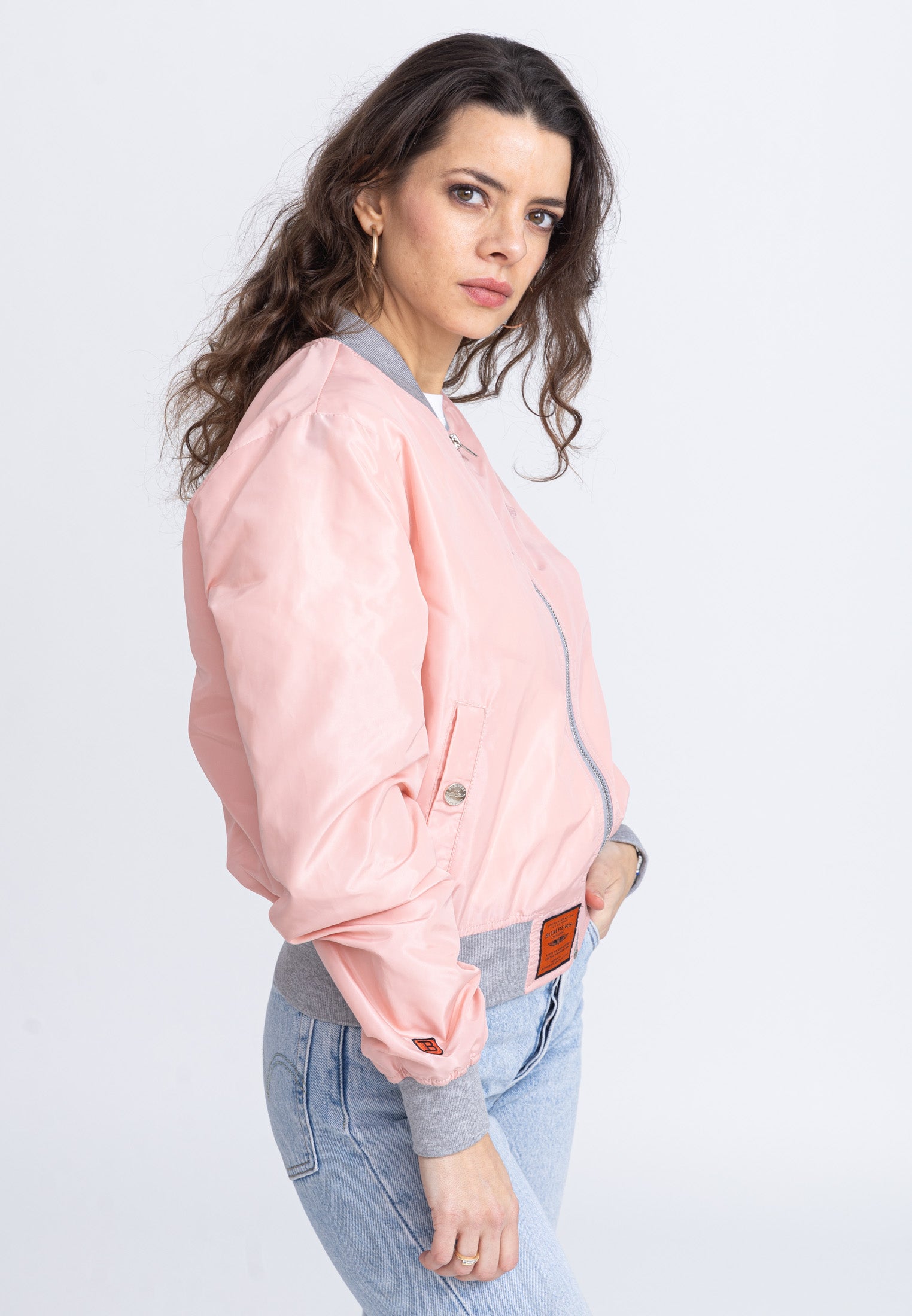 MA1 W Bomber in L.Pink Vestes Bombers Original   