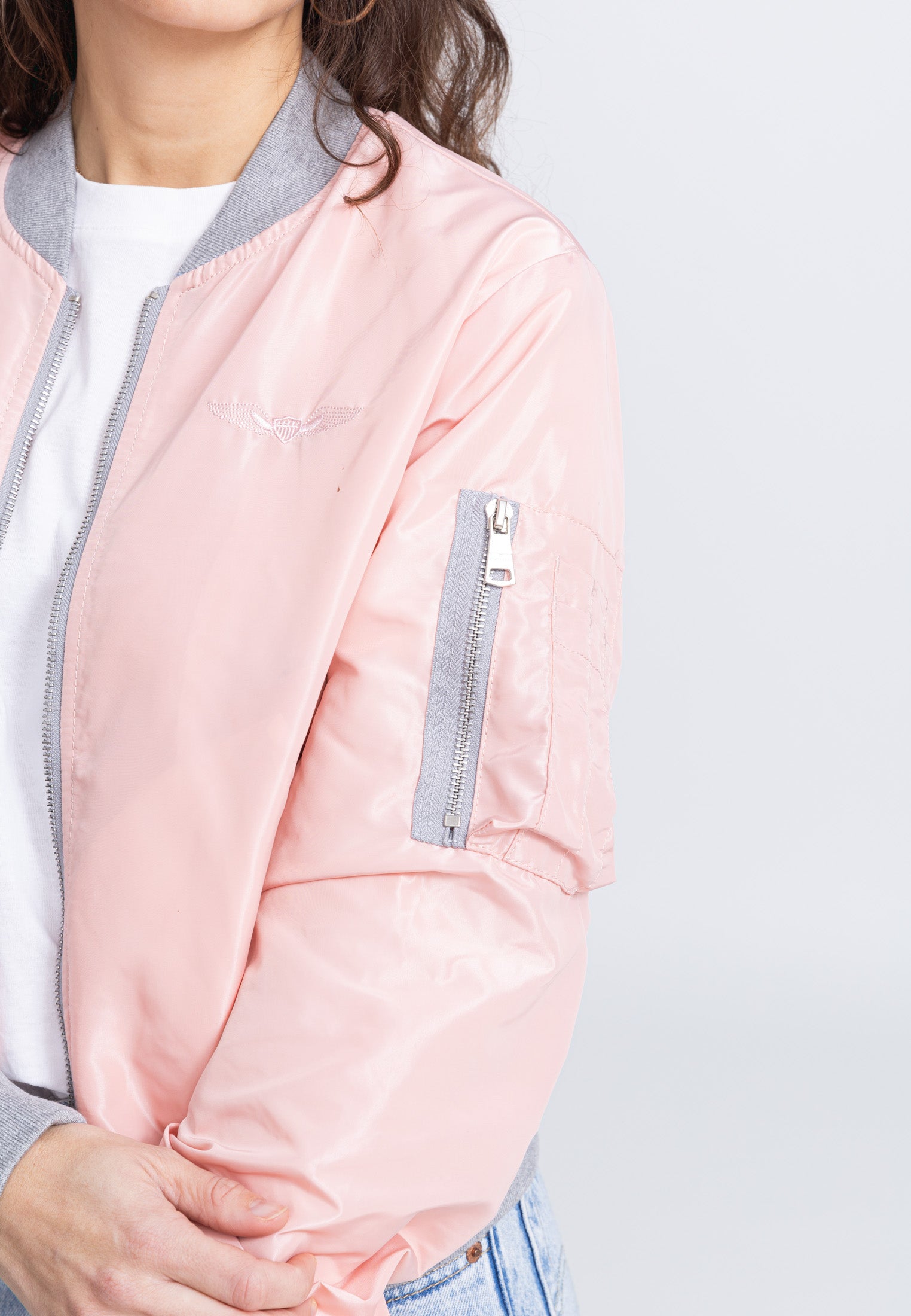 MA1 W Bomber in L.Pink Vestes Bombers Original   