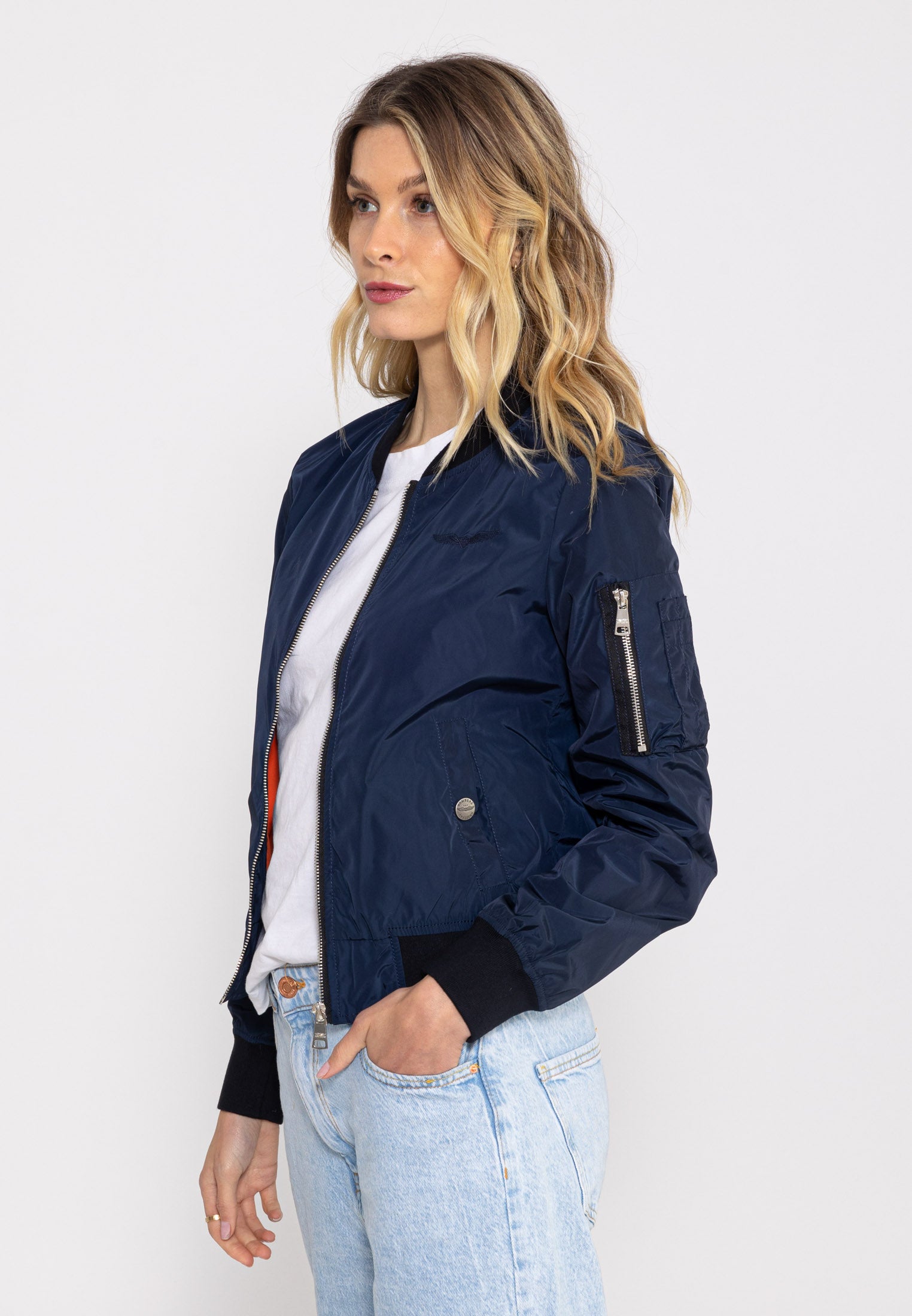 MA1 W Bomber en marine Vestes Bombers Original   