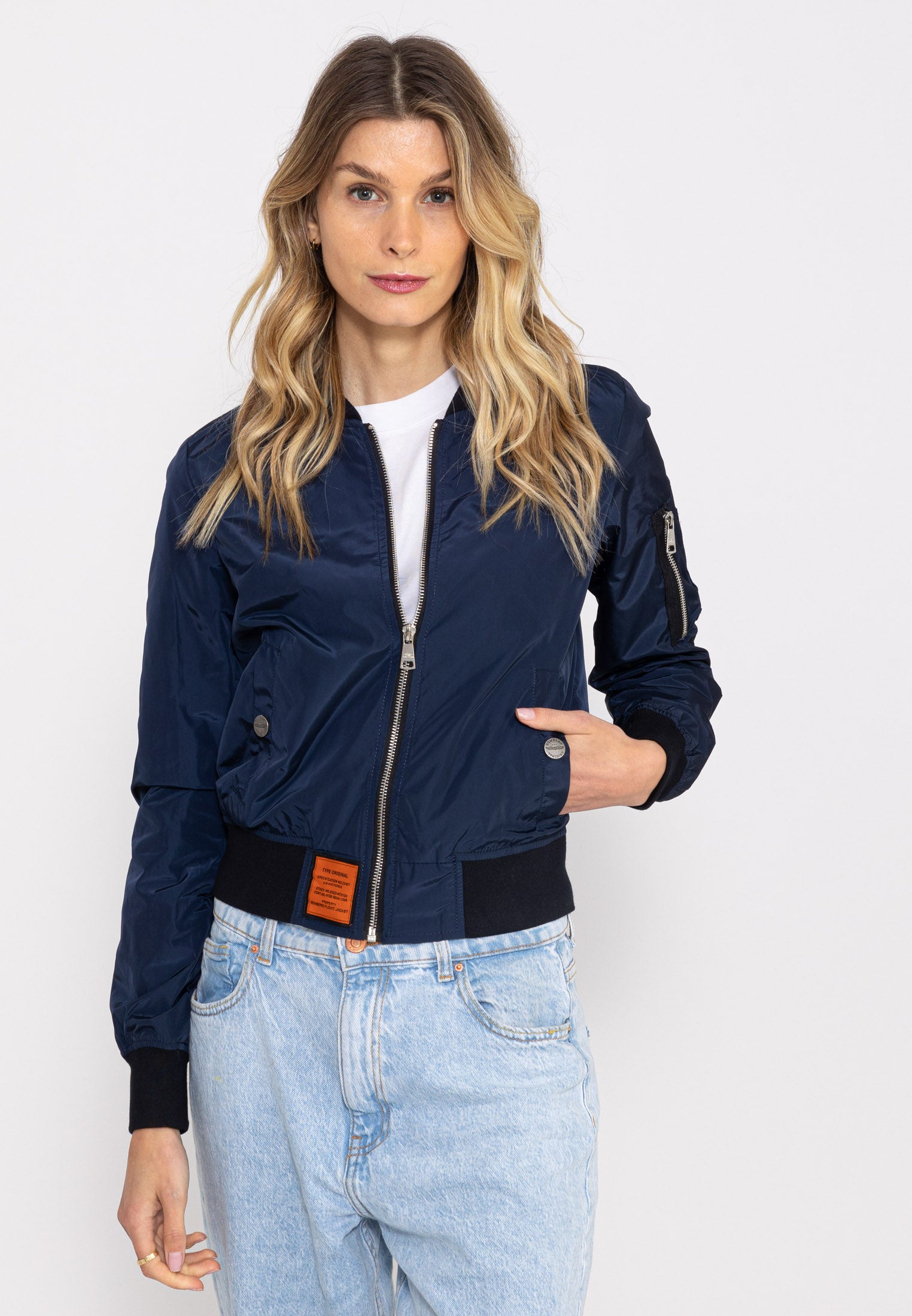 MA1 W Bomber en marine Vestes Bombers Original   