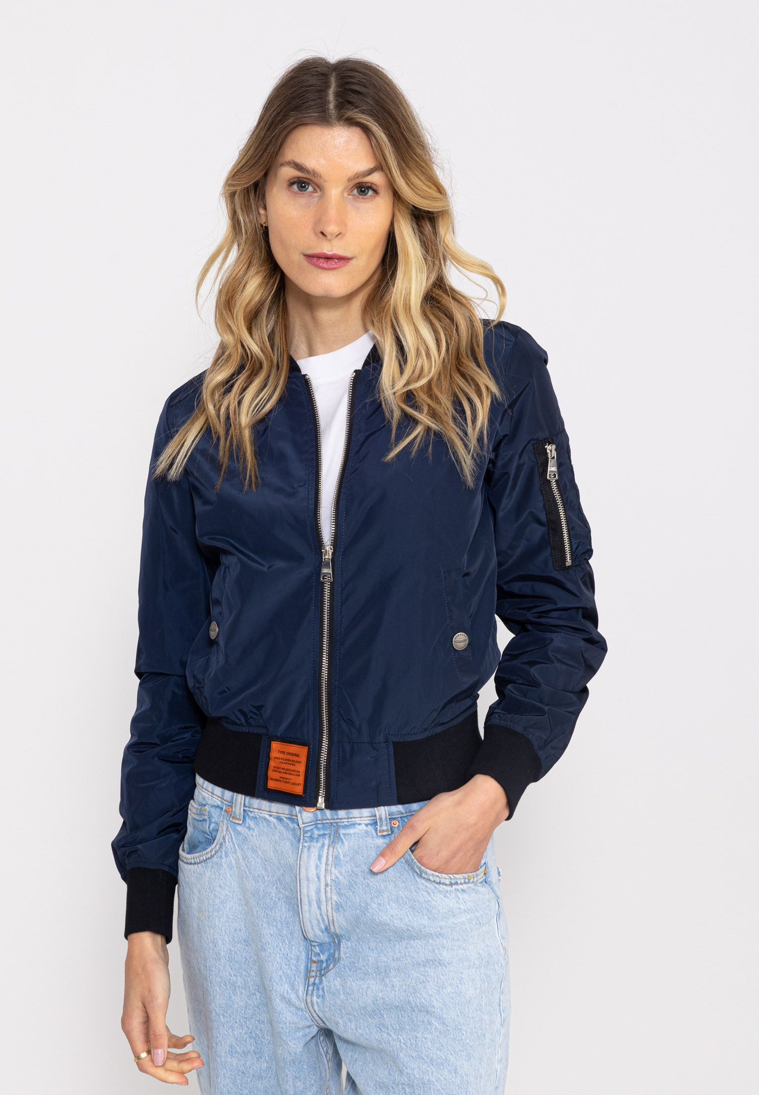 MA1 W Bomber en marine Vestes Bombers Original   