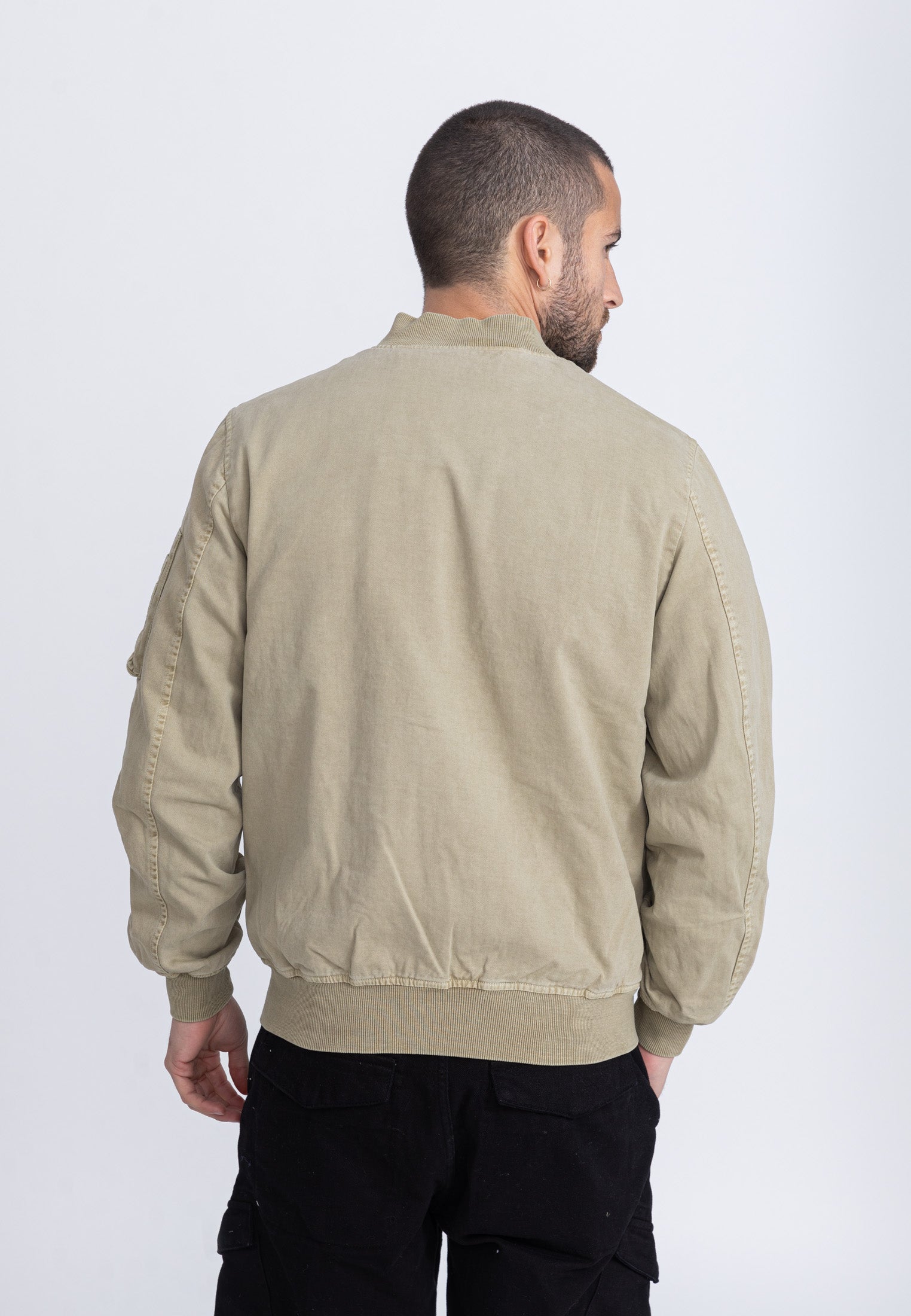 Veste bomber Mac M en beige Vestes Bombers Original   