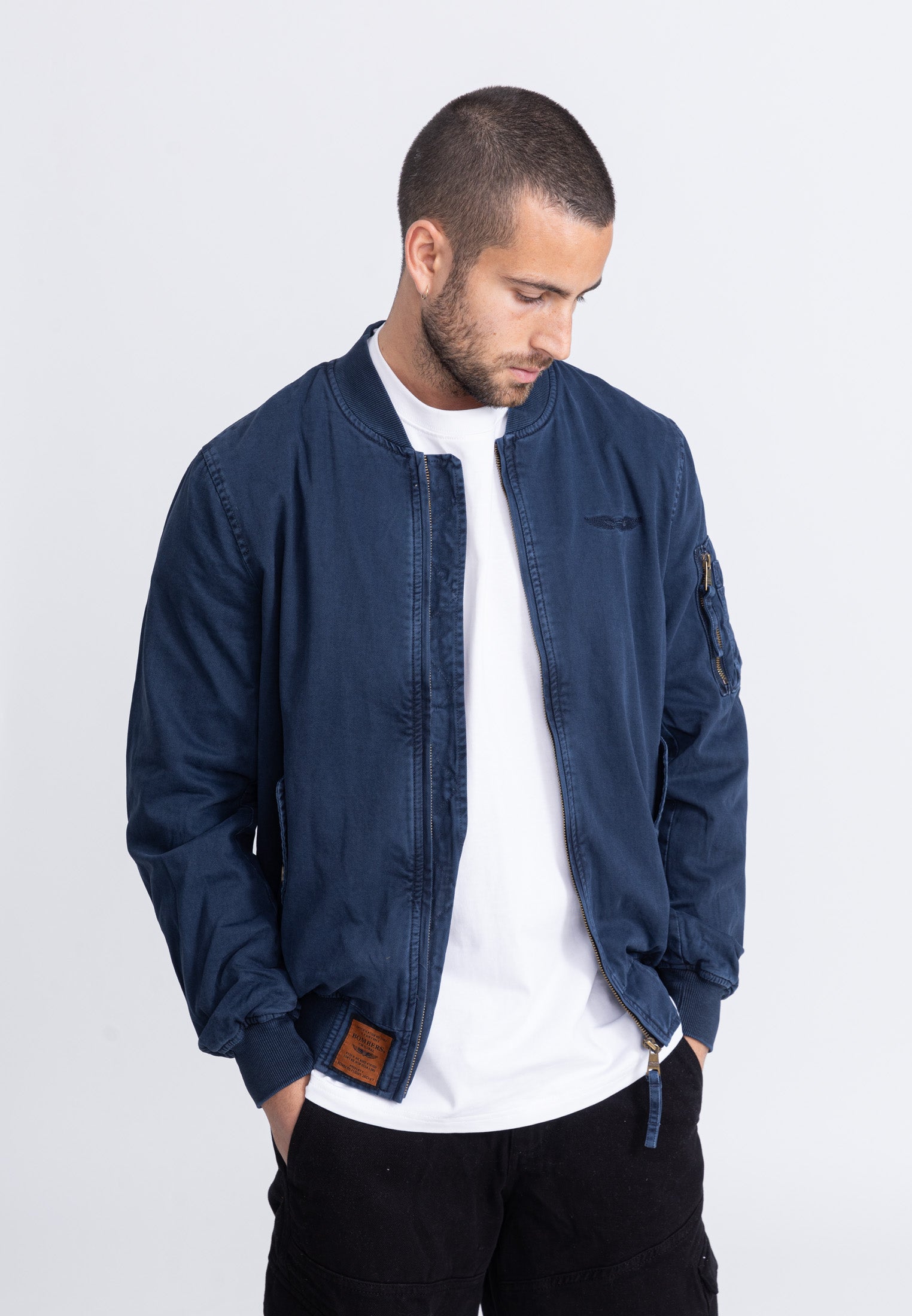 Mac M Bomber dans Vestes Navy Bombers Original   