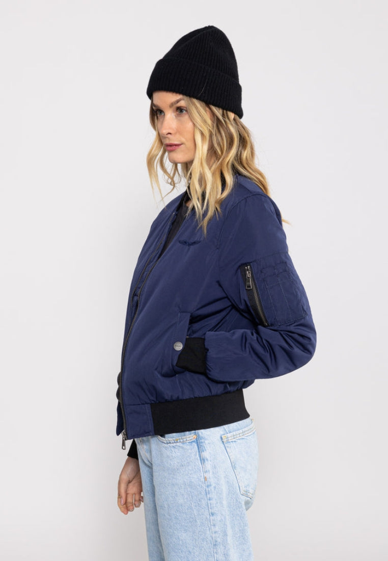 Max W Bomber dans Vestes Indigo Bombers Original   