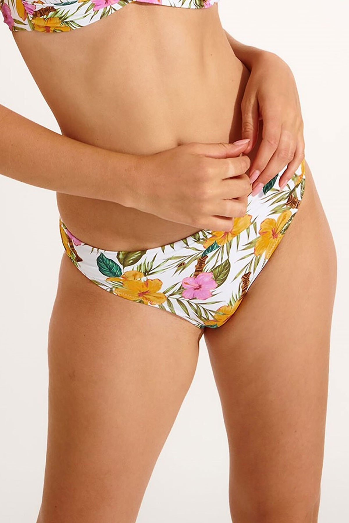 MERENDA TORTUGA Pantalon de bikini en blanc Bikini Banana Moon   