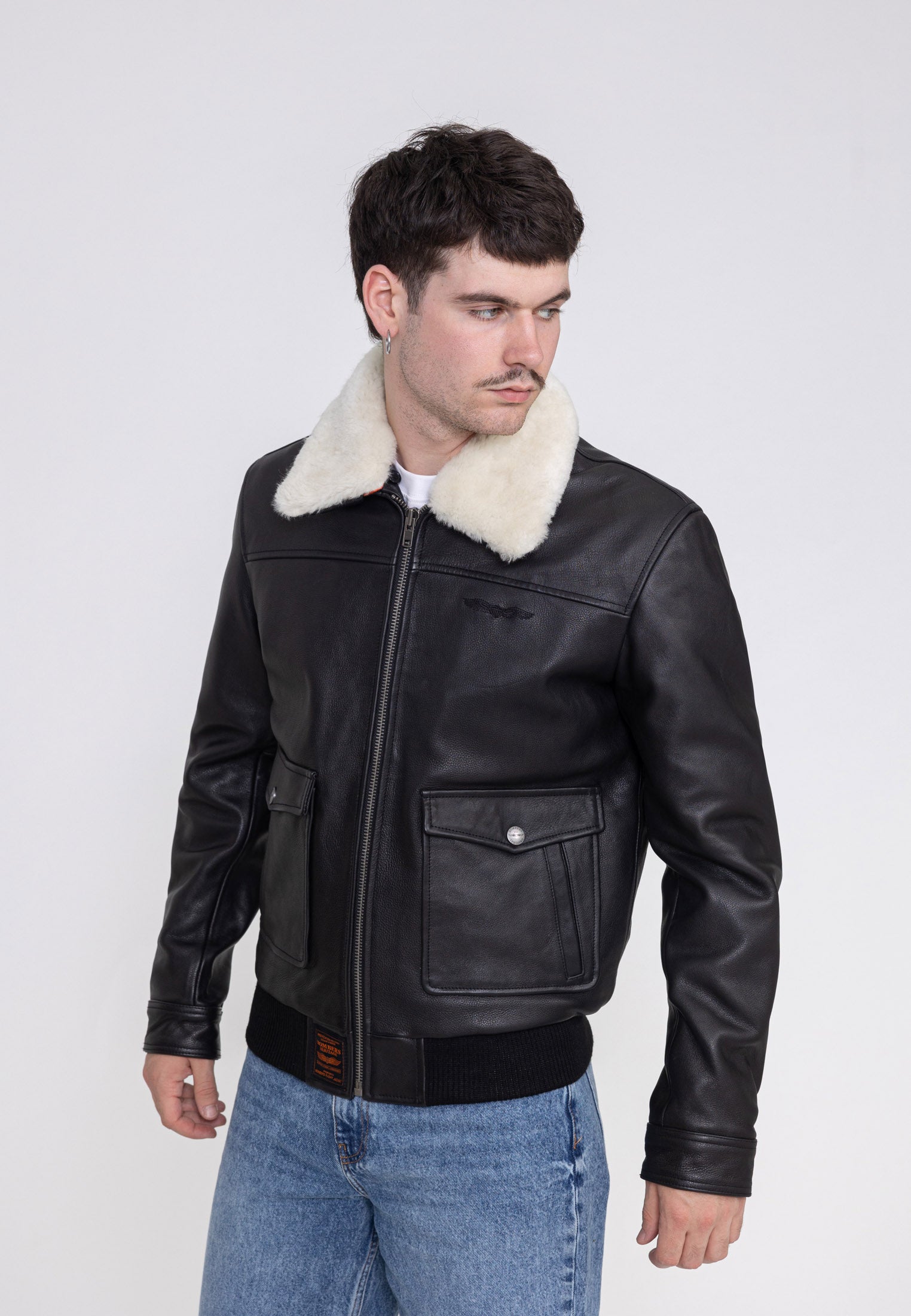 Maverick-M in Black Vestes Bombers Original