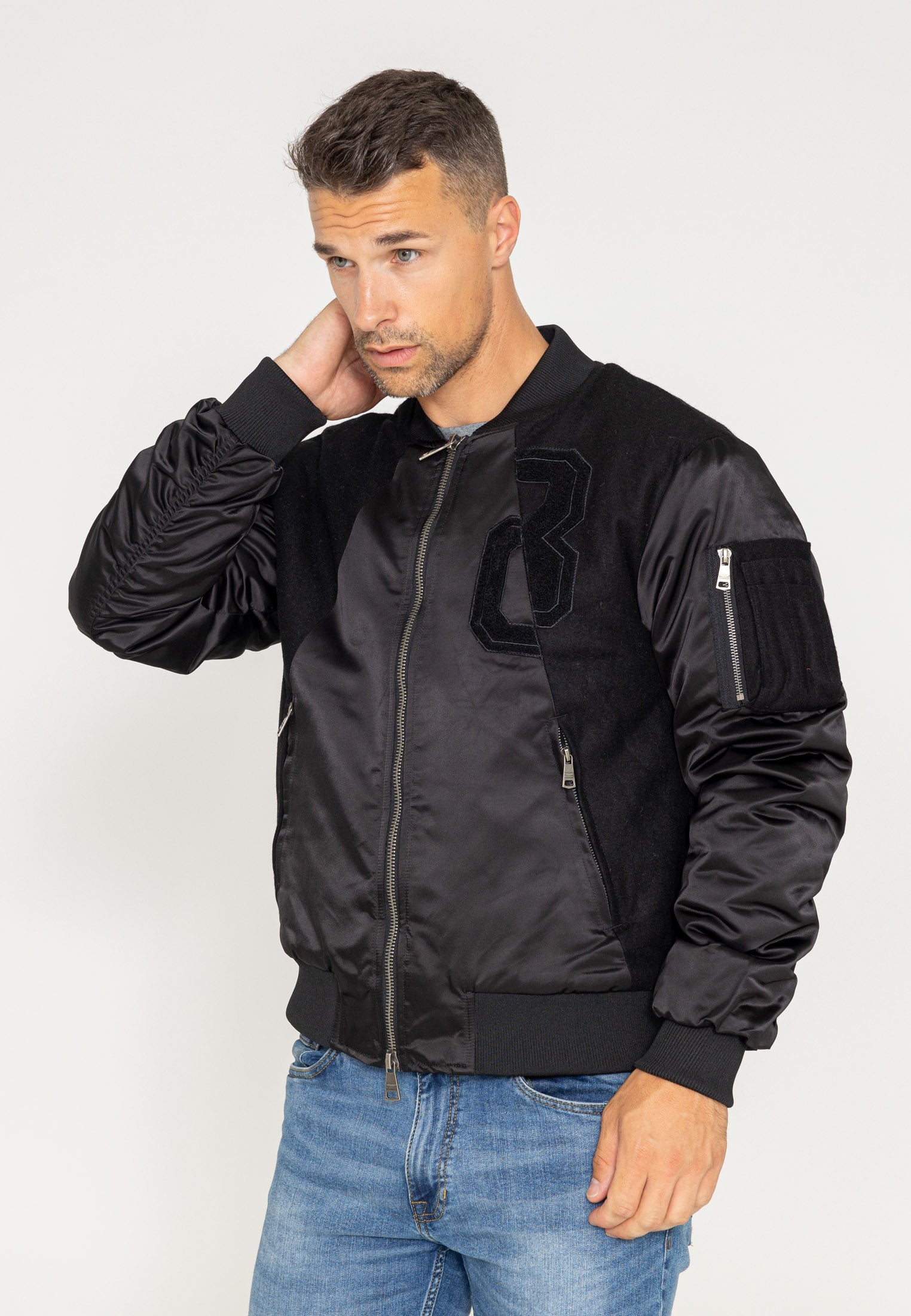 Blouson Nabari U Bomber dans Black Vestes Bombers Original   