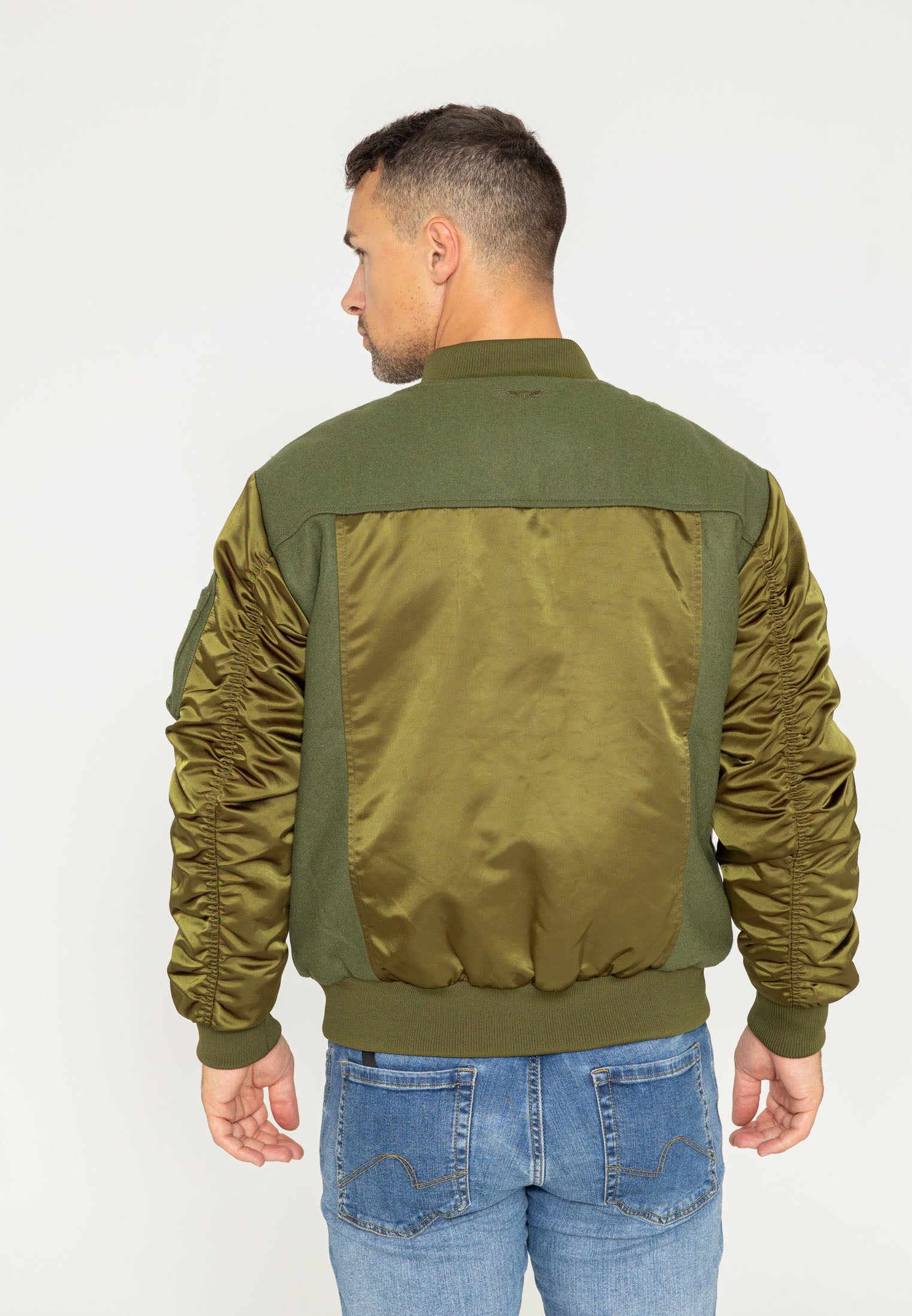 Blouson Nabari U Bomber en kaki Bombers Original   