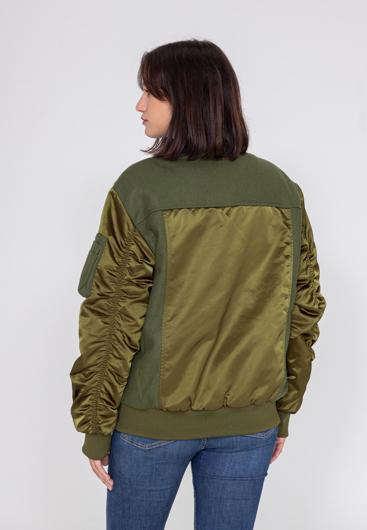 Blouson Nabari U Bomber en kaki Bombers Original   