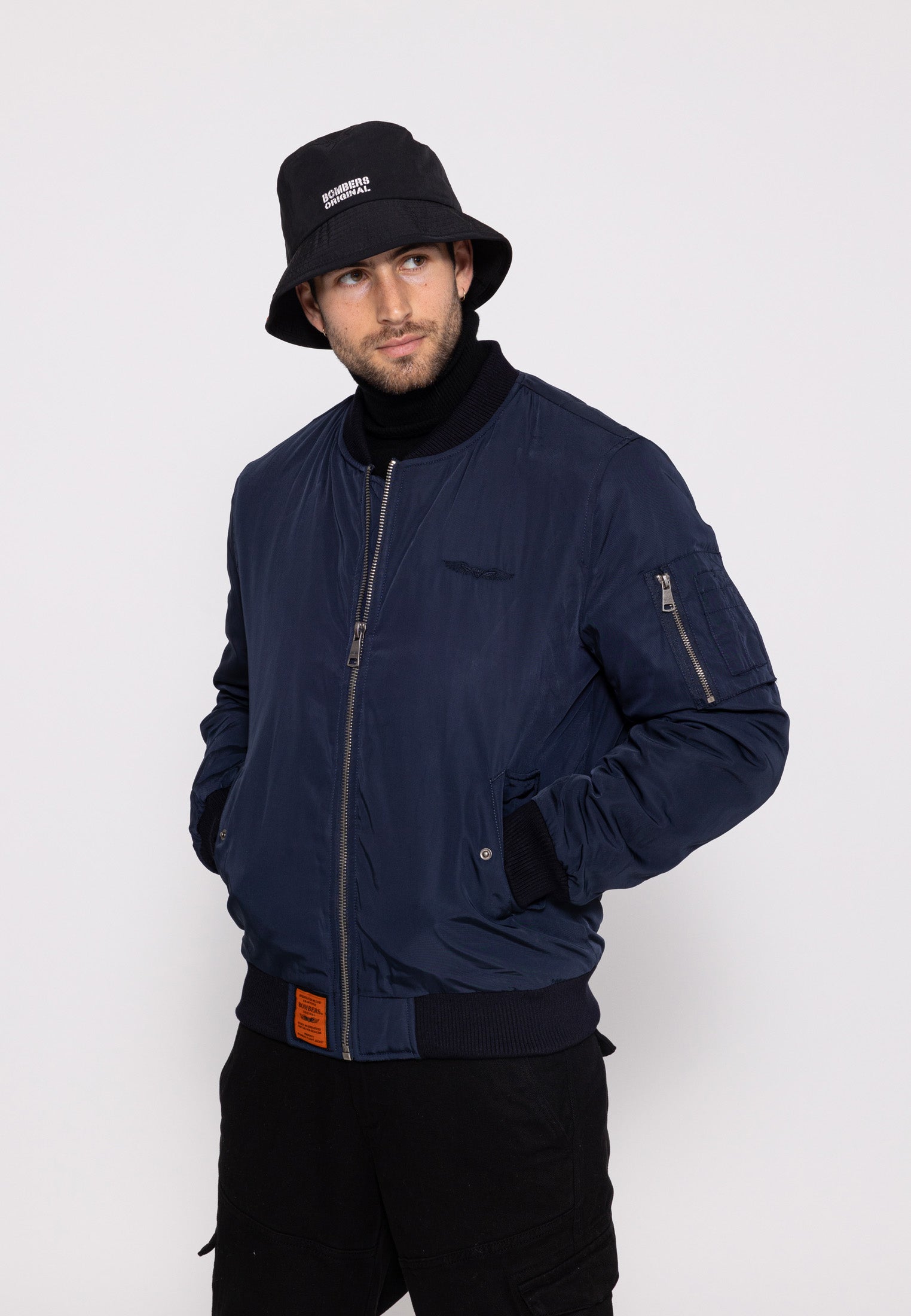 Veste bomber Original M dans Vestes Navy Bombers Original   