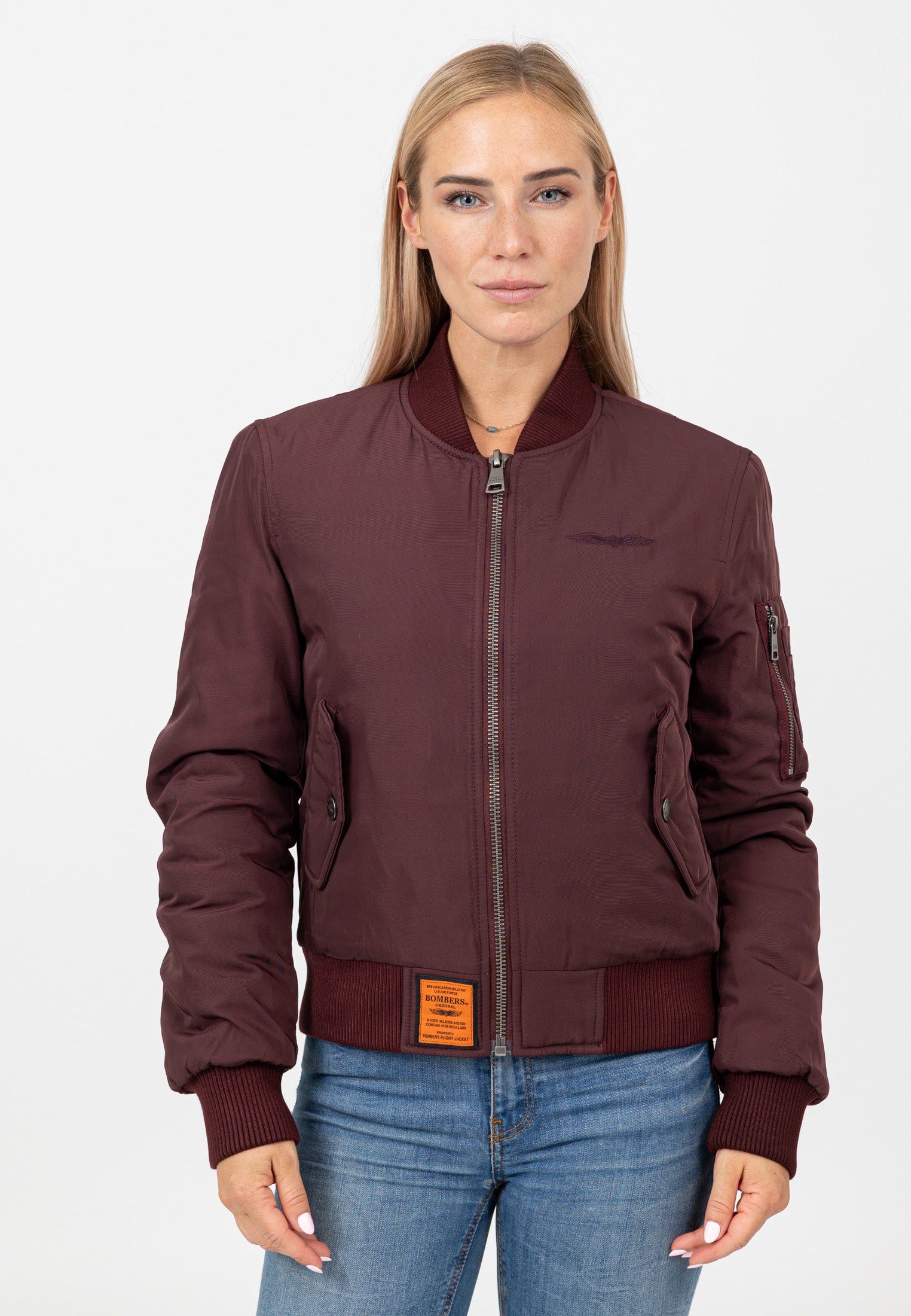 Original-W in Bourgogne Vestes Bombers Original