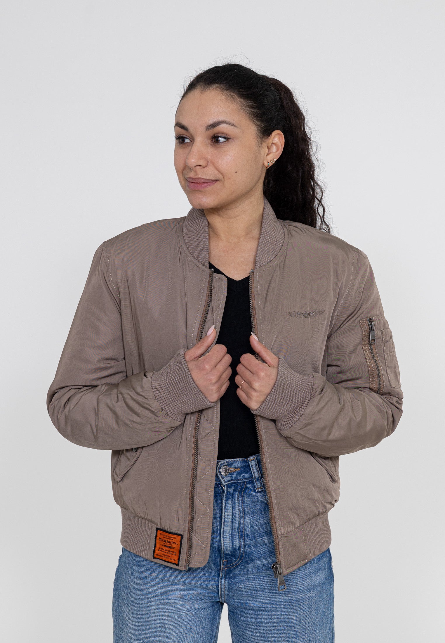 Original-W in Taupe Vestes Bombers Original
