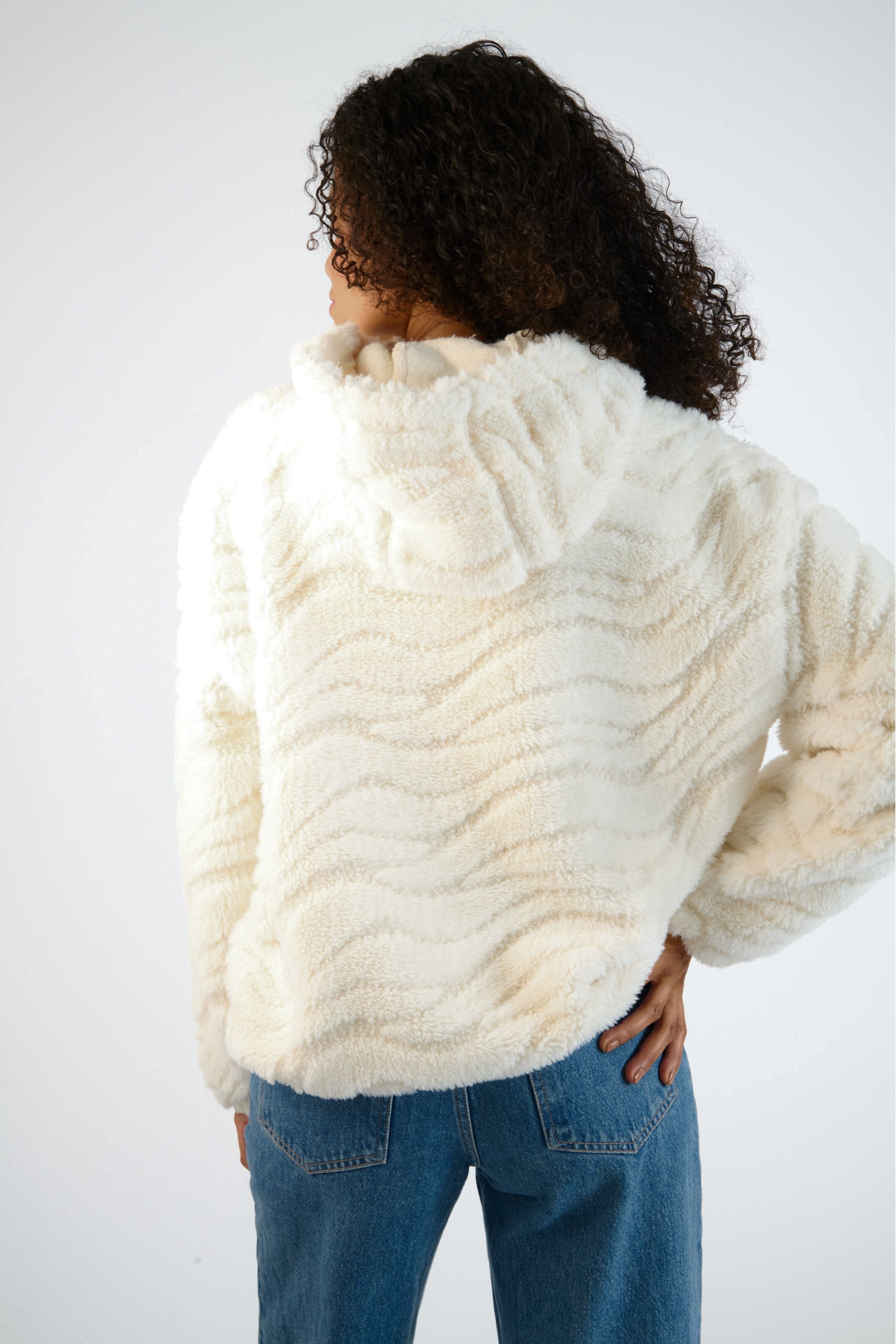 PEAK-CALGARY Sweat-shirt en écru Pull Banana Moon